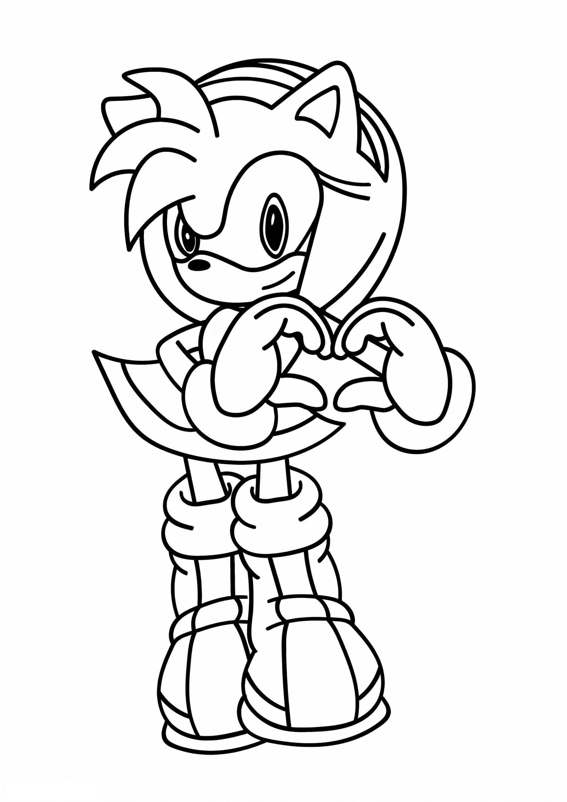Free Amy Rose Zum Ausmalen