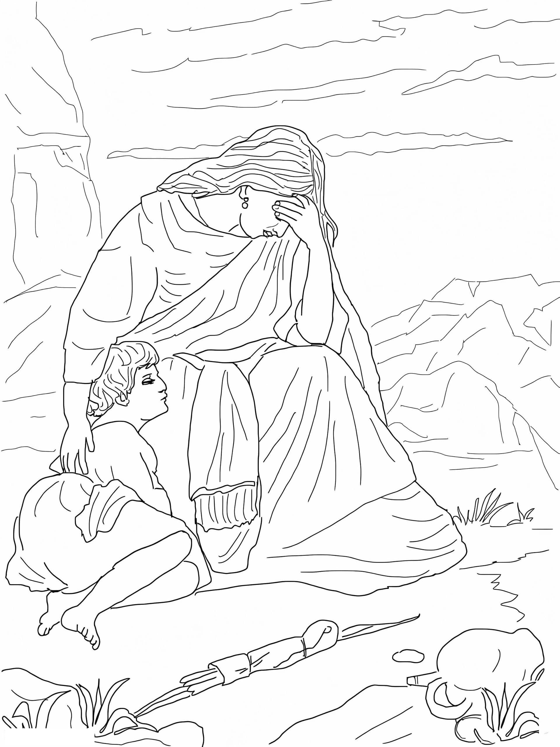 Free Printable Hagar And Ishmael