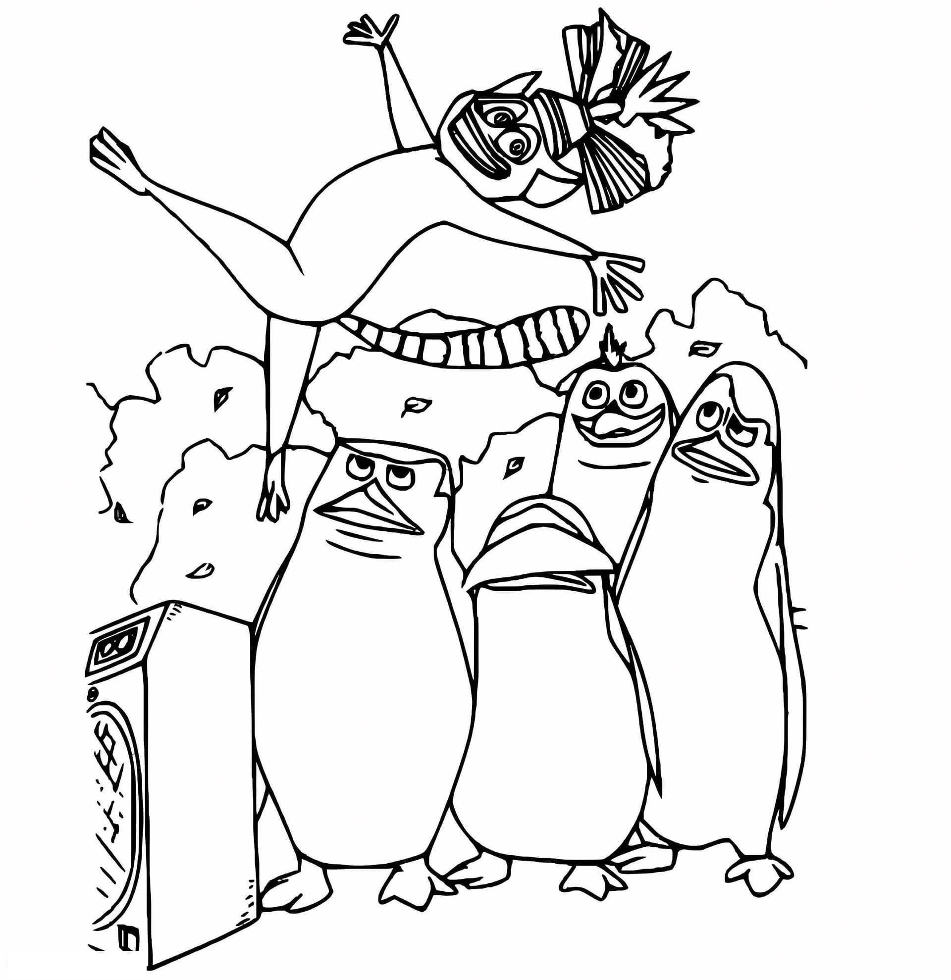 Free Printable Penguins Of Madagascar