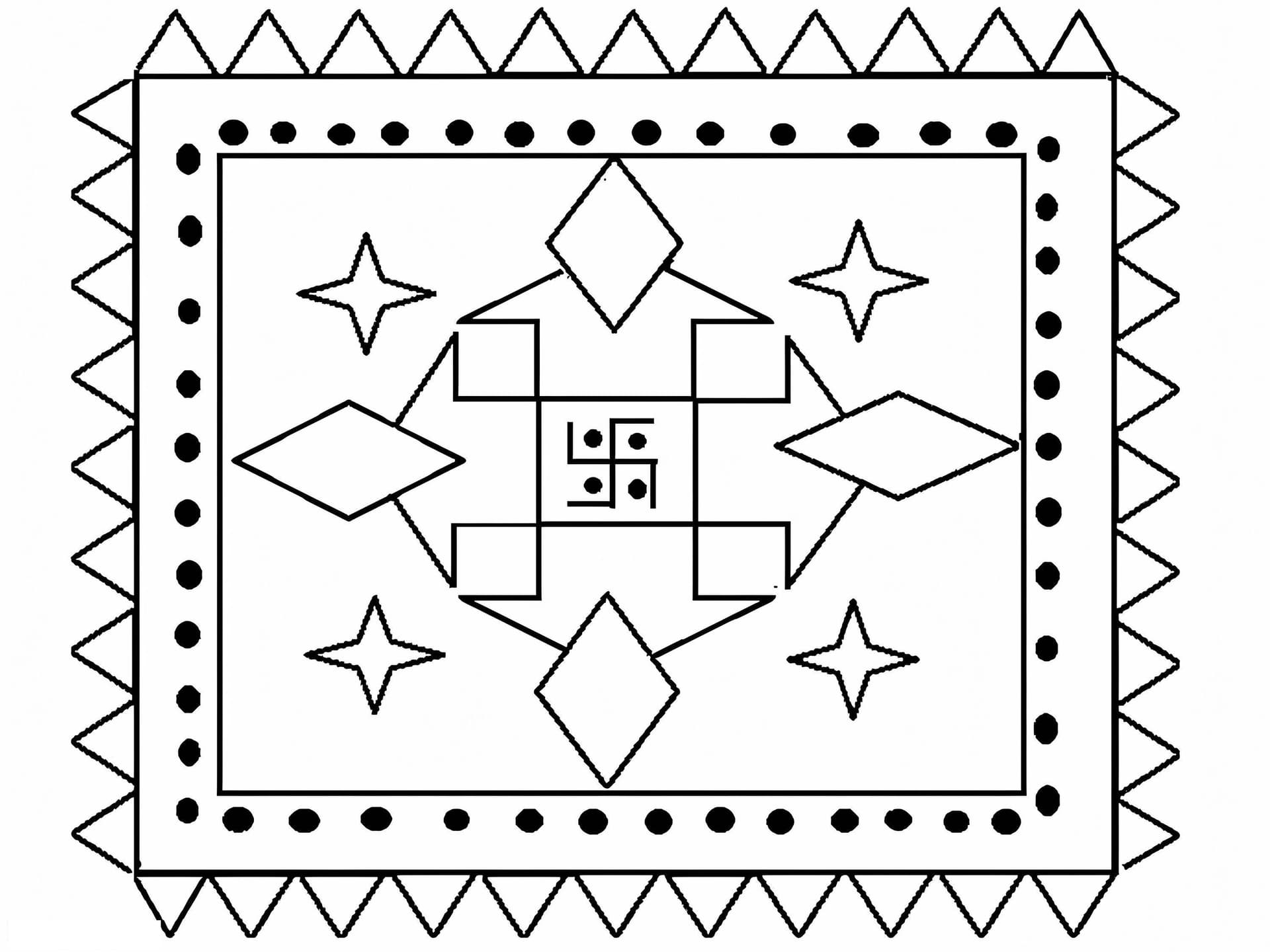 Free Rangoli