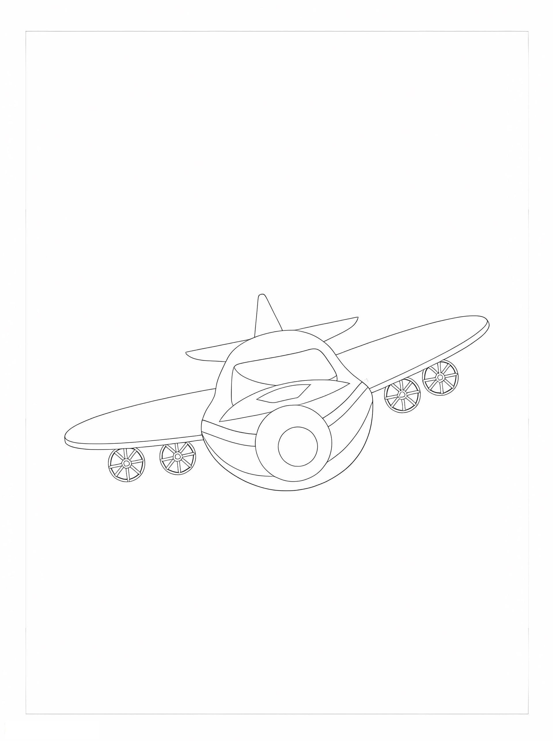 Front Of An Airplane