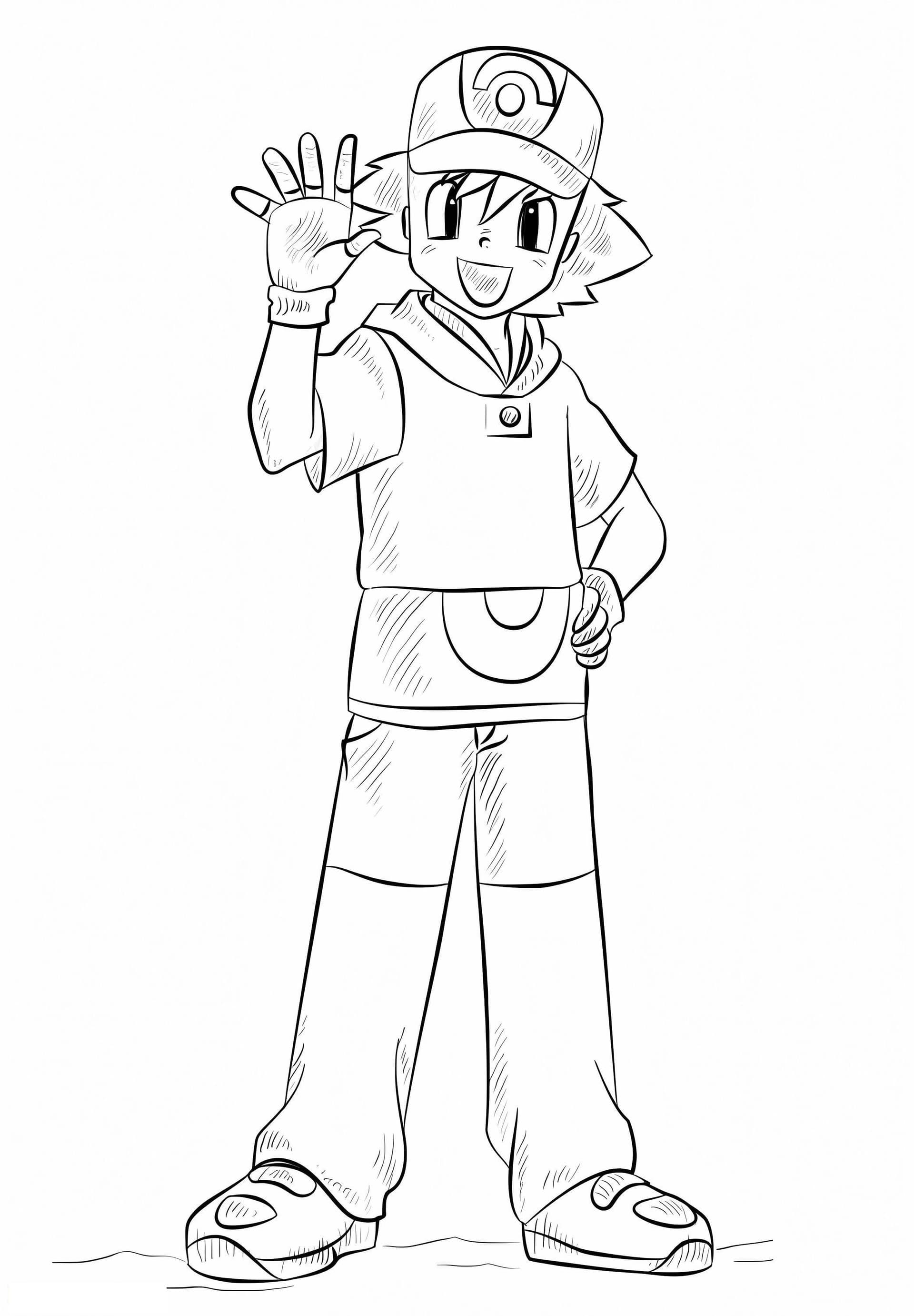 Friendly Ash Ketchum