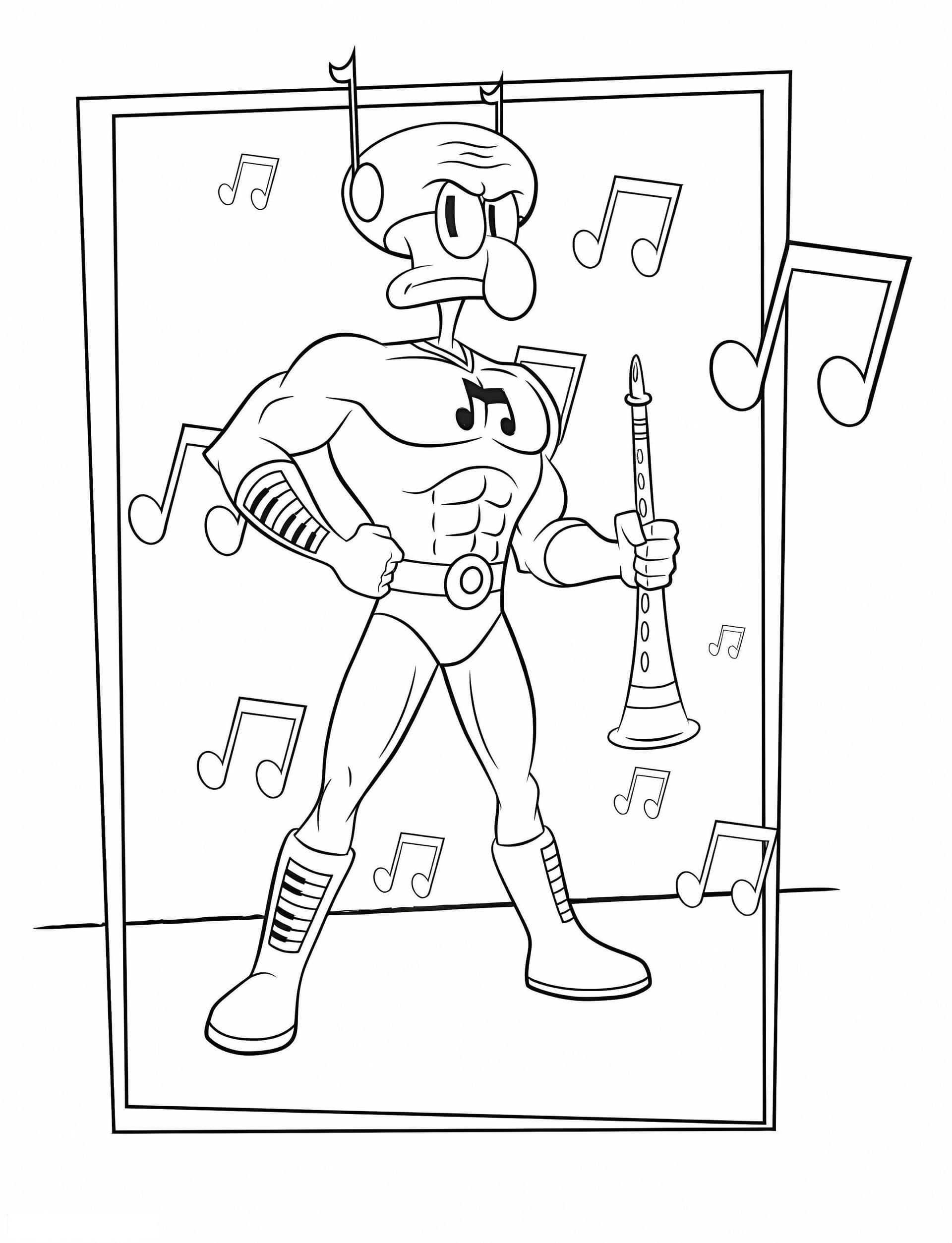 Strong Squidward Tentacles