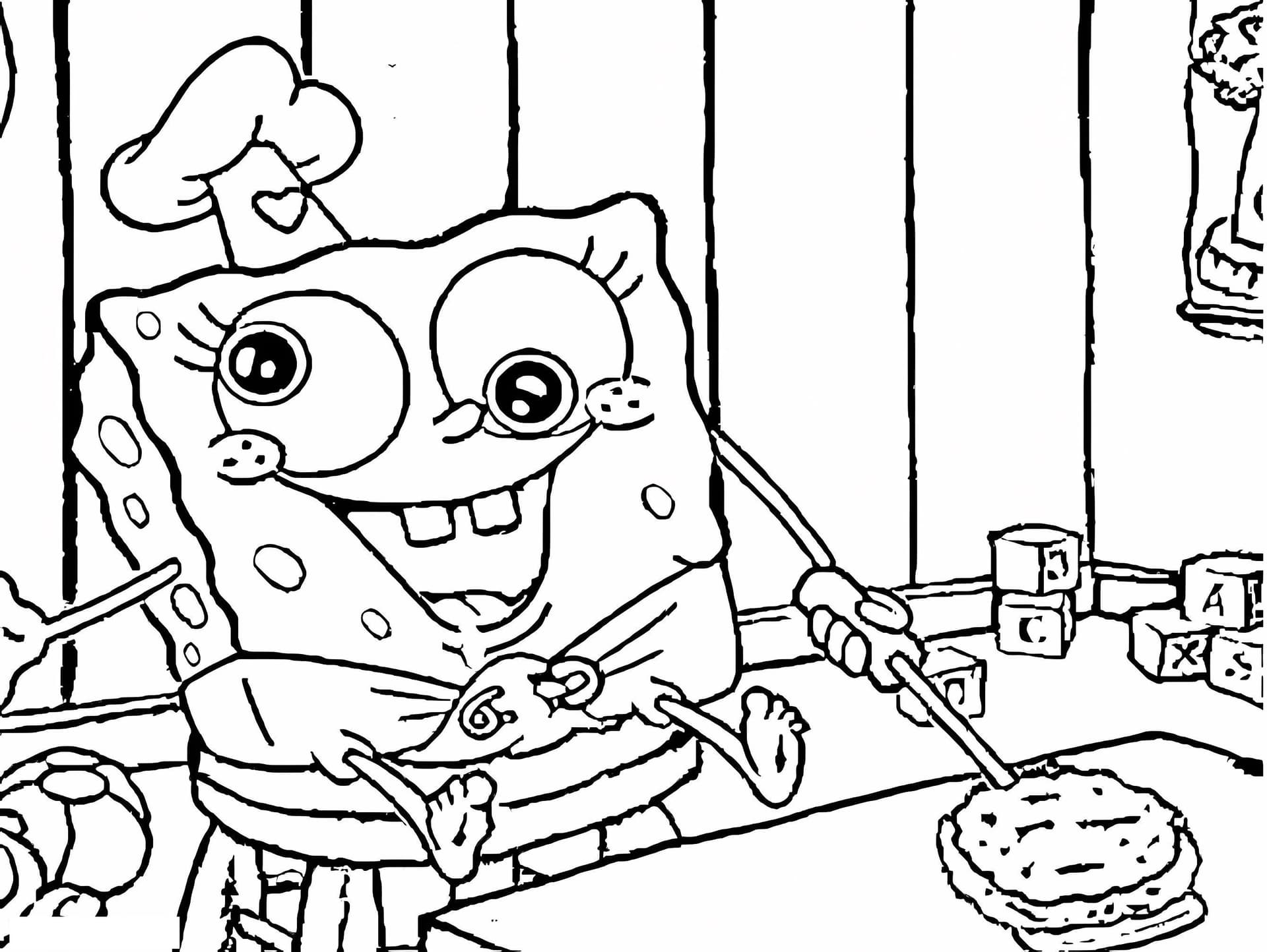 Funny Baby SpongeBob