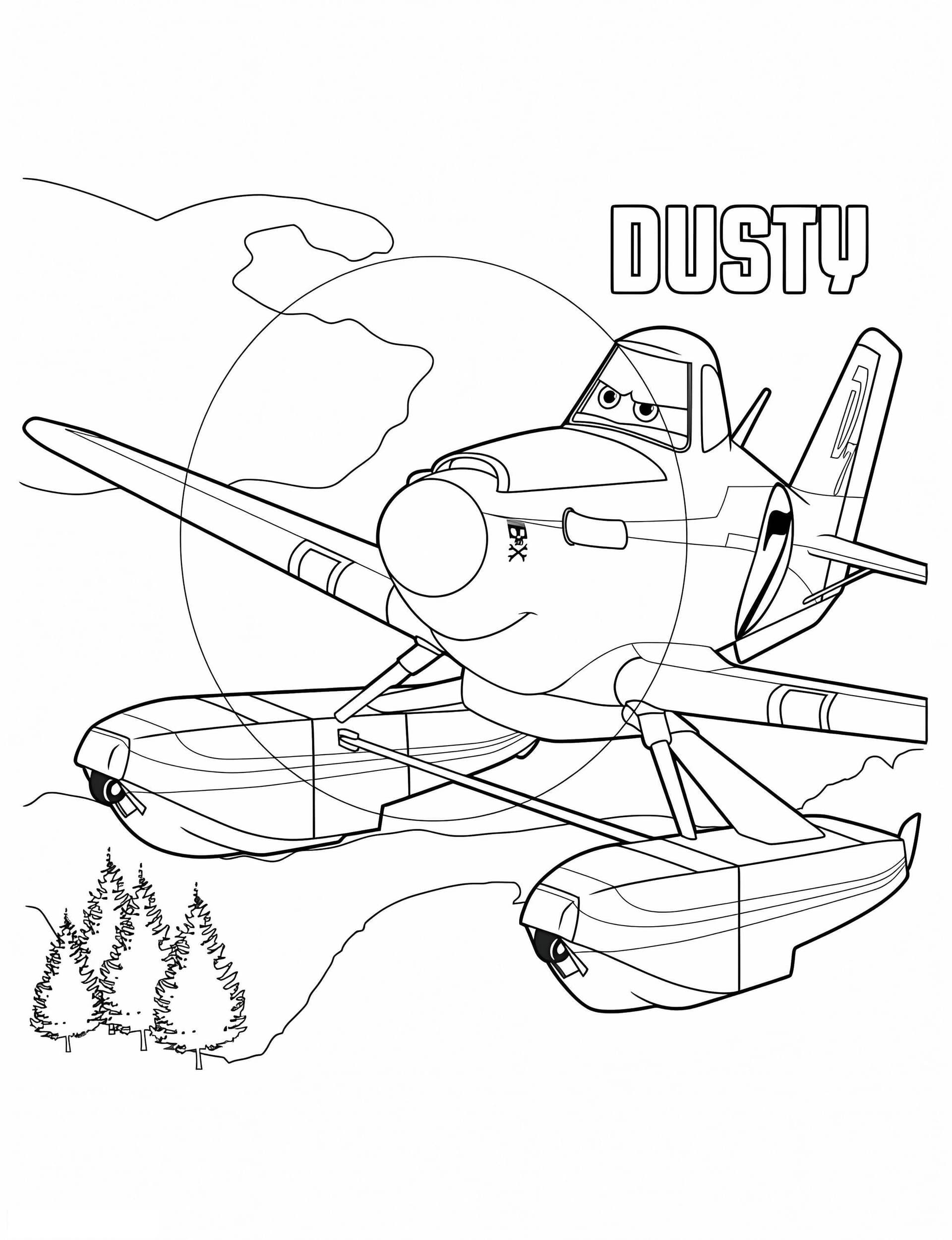 Cool Dusty Planes