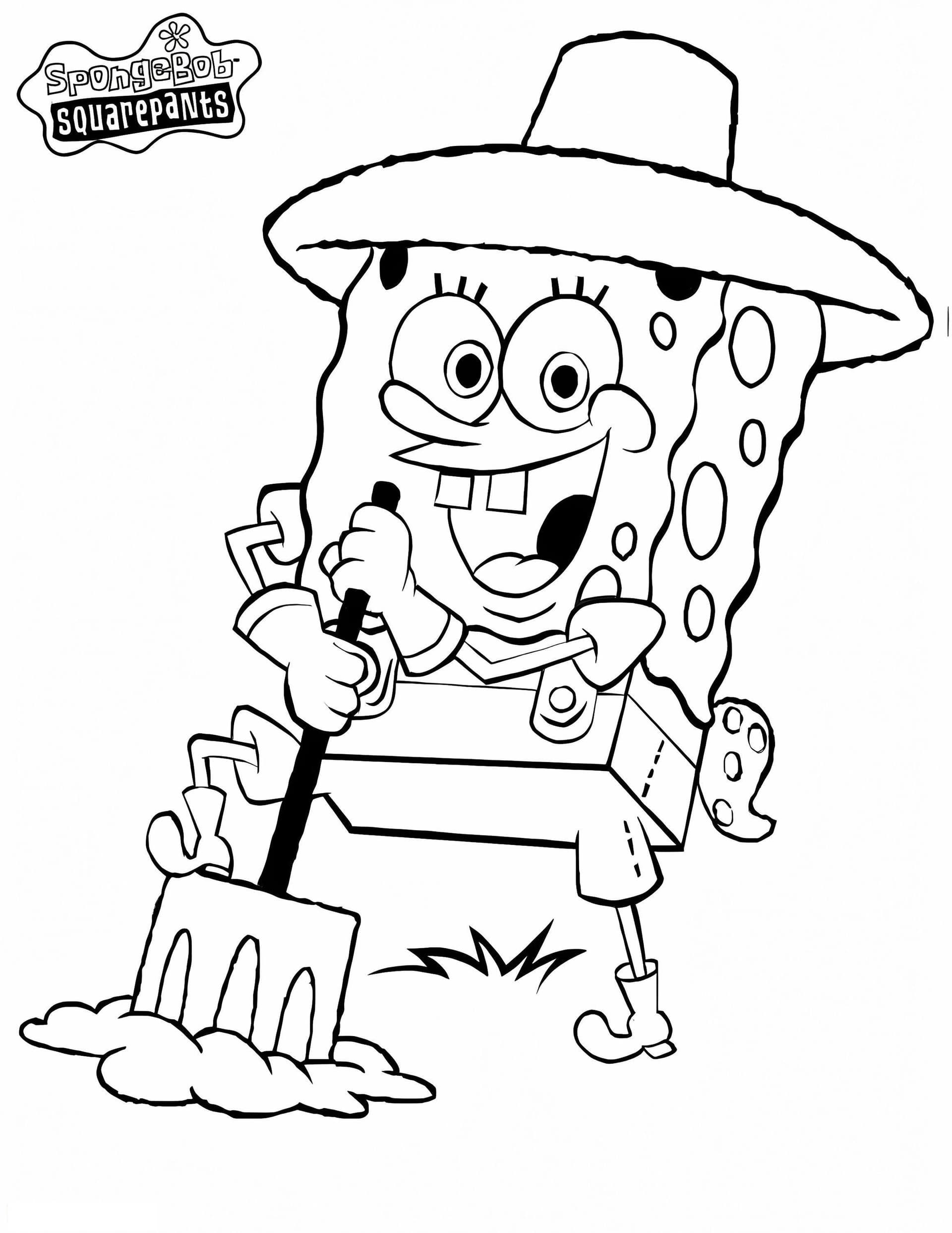 Farmer Spongebob