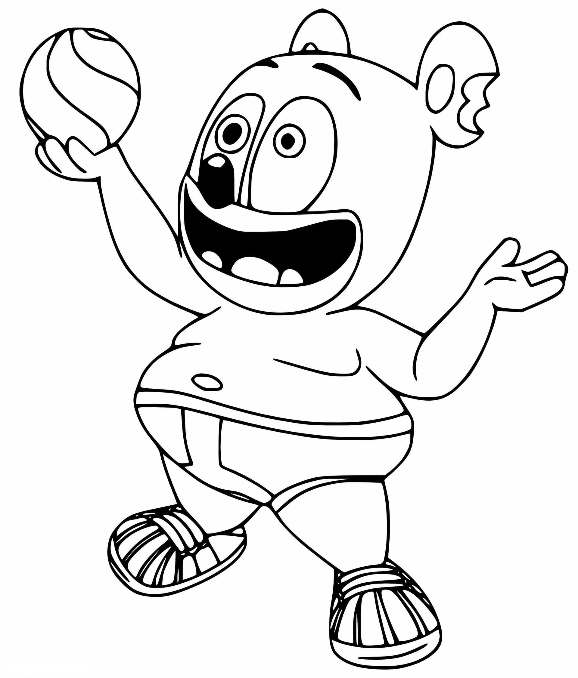 Gummy Bear And Ball