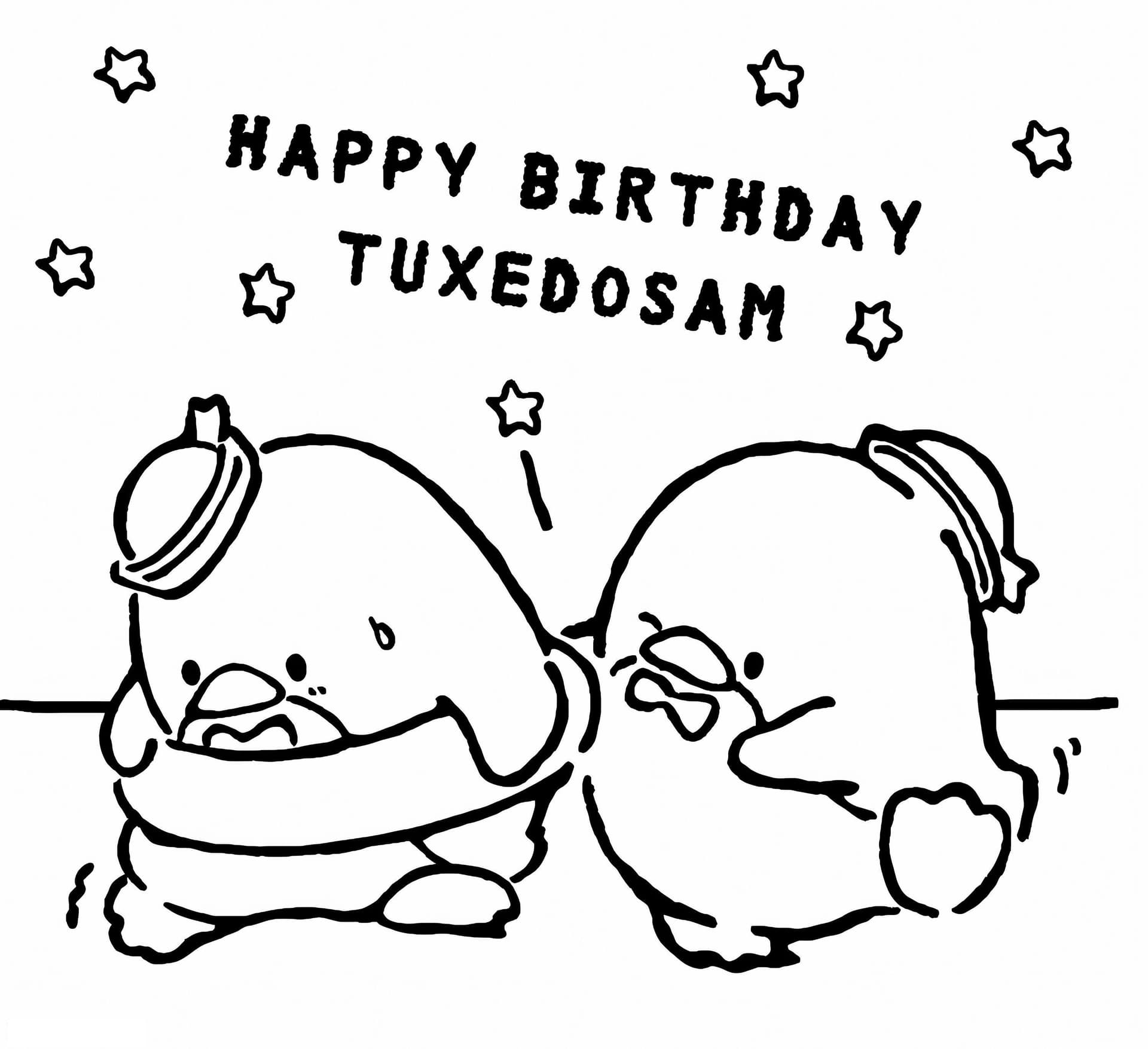 Happy Birthday Tuxedo Sam
