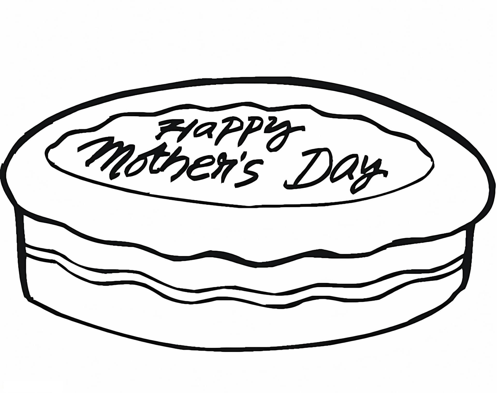 Happy Mothers Day Cake