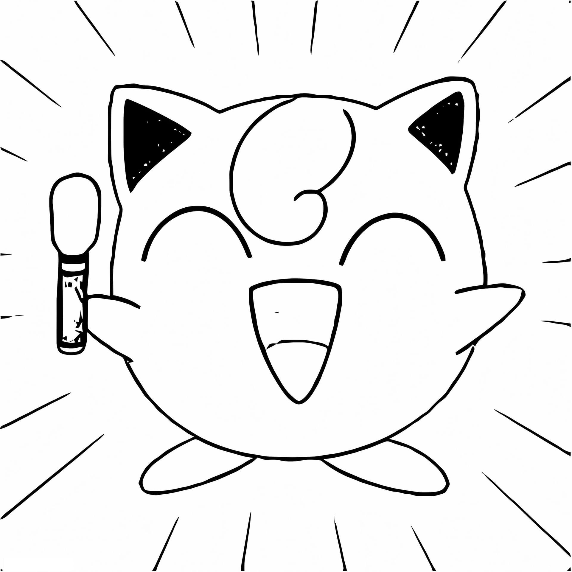 Happy Pokemon Jigglypuff