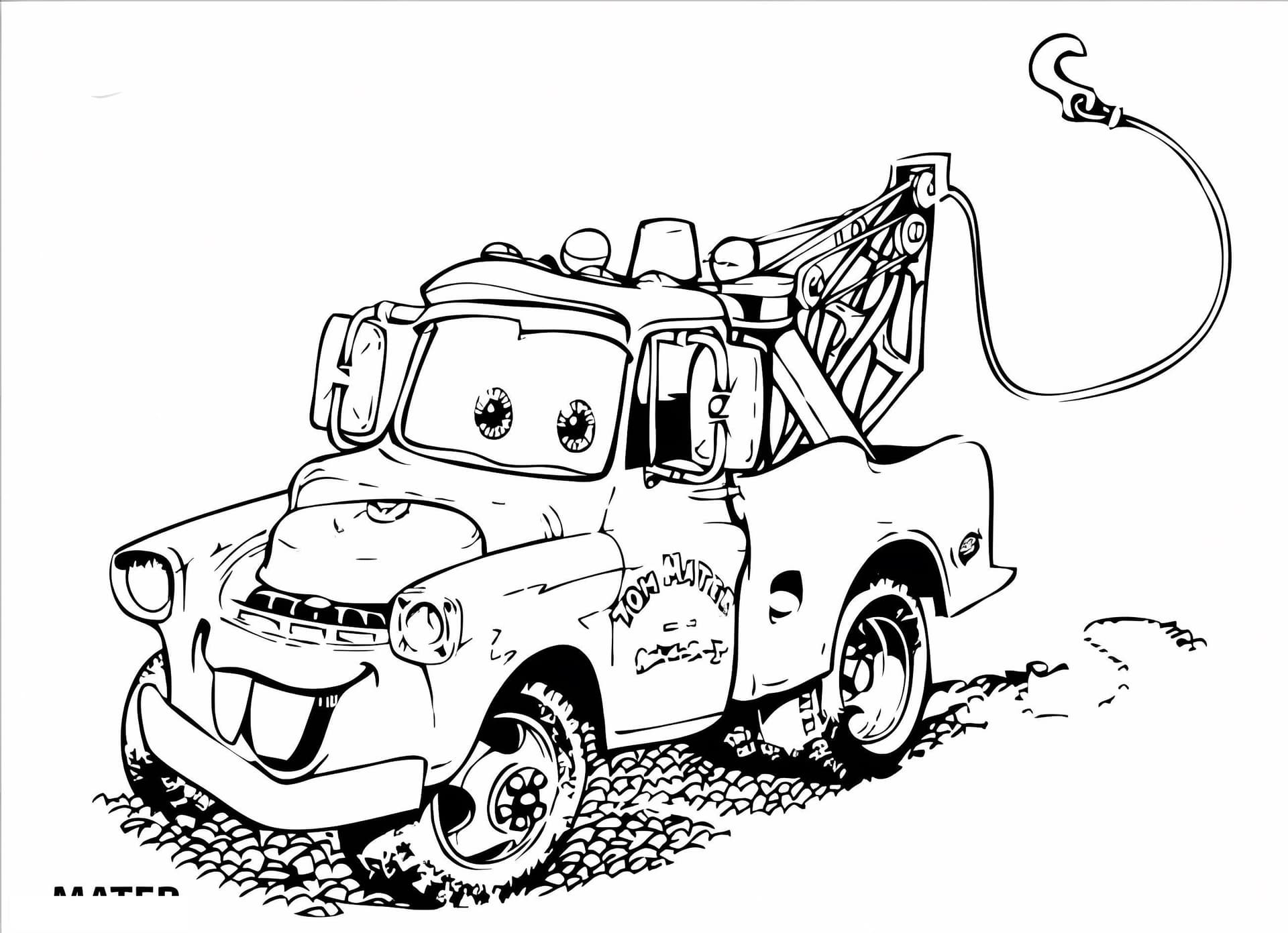 Happy Tow Mater