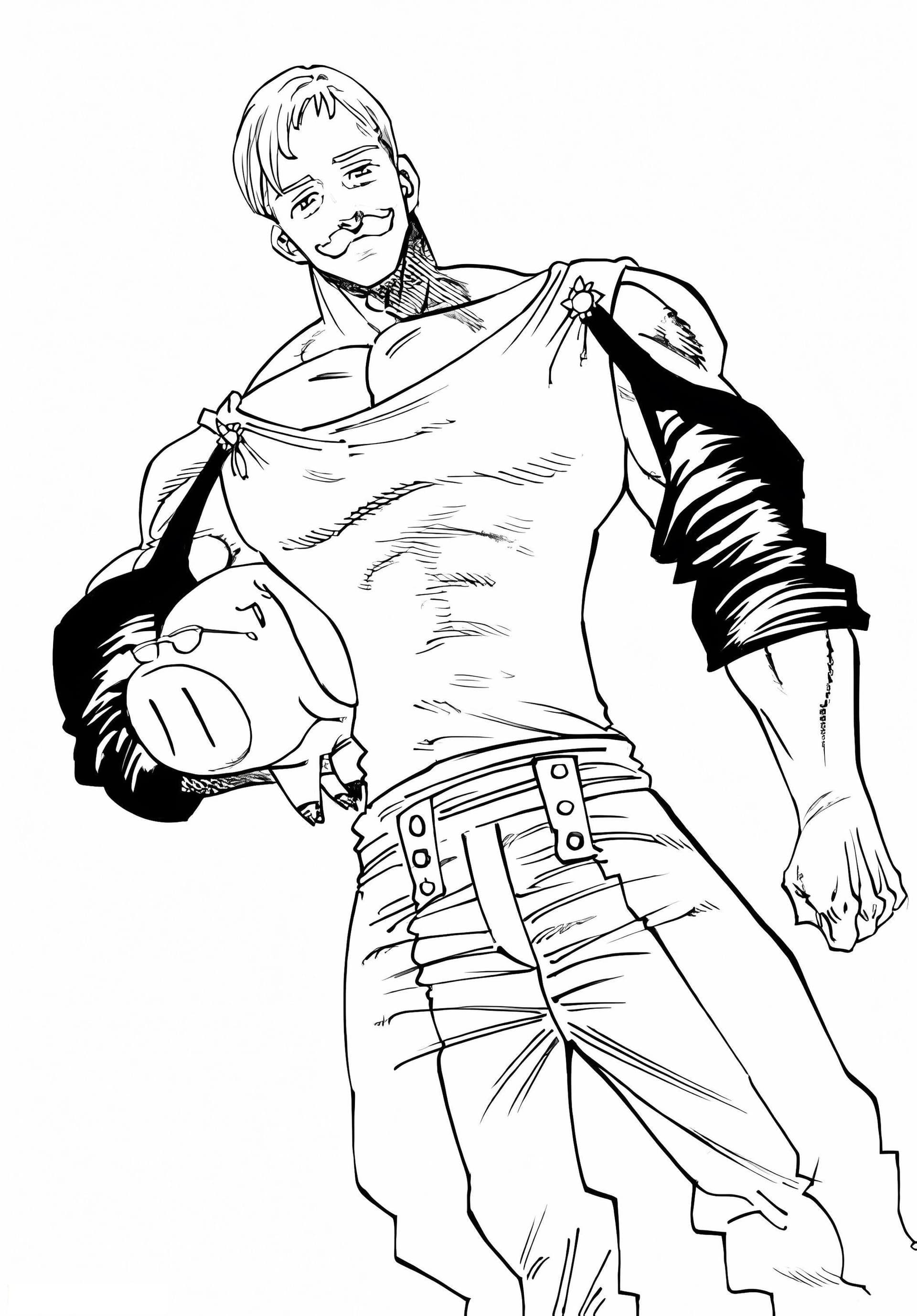 Hawk And Escanor