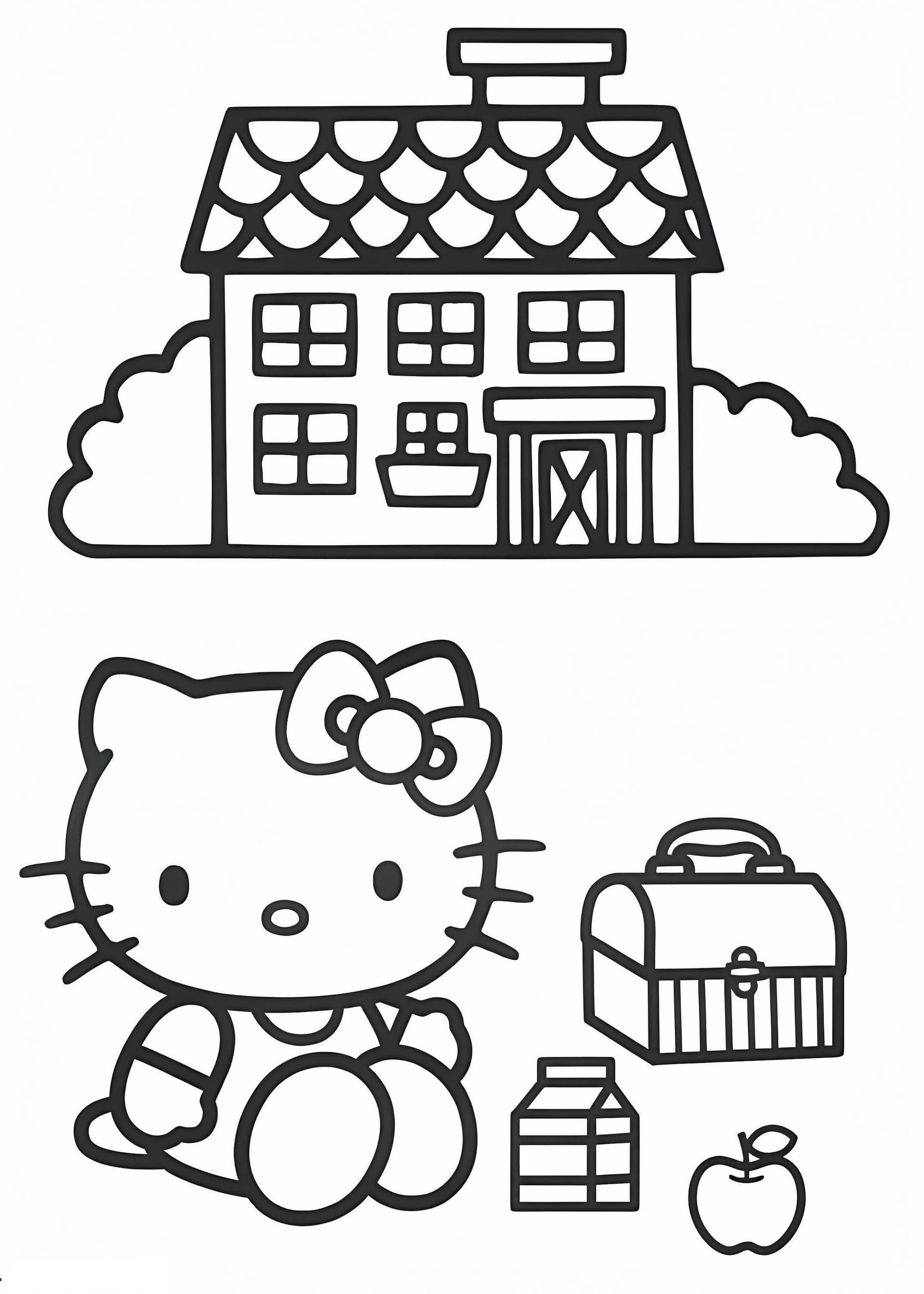 Hello Kitty A Lecole