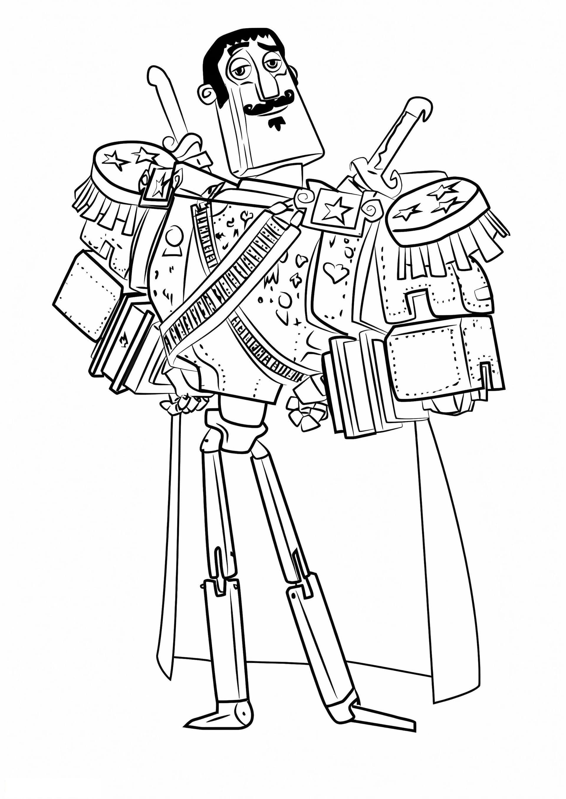 Joaquin Mondragon From The Book Of Life
