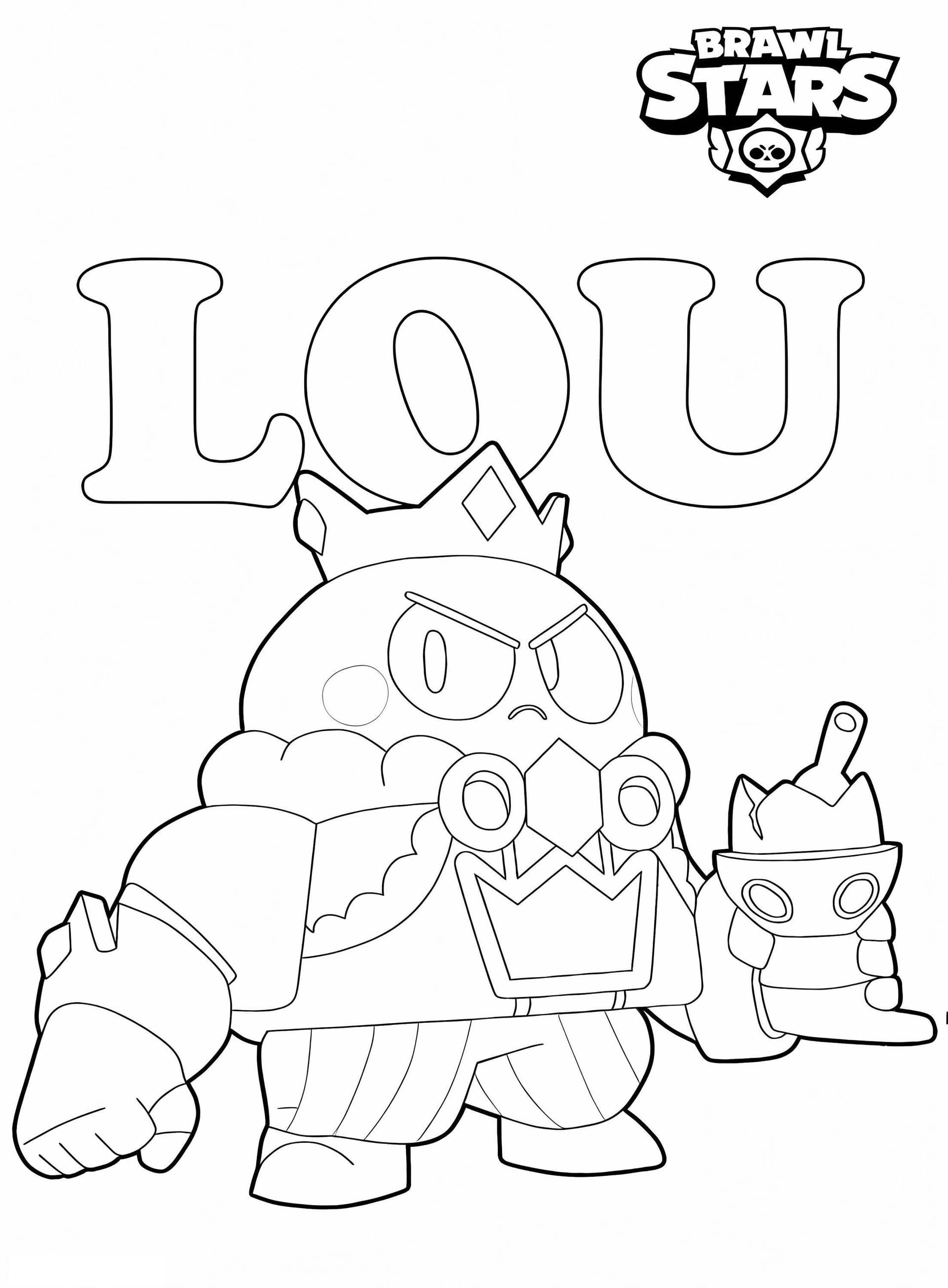 King Lou Brawl Stars
