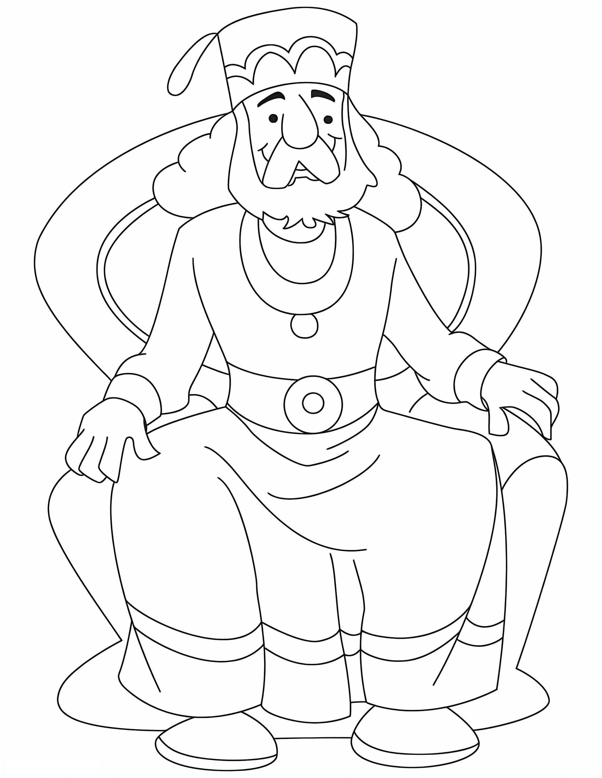 King On Chair