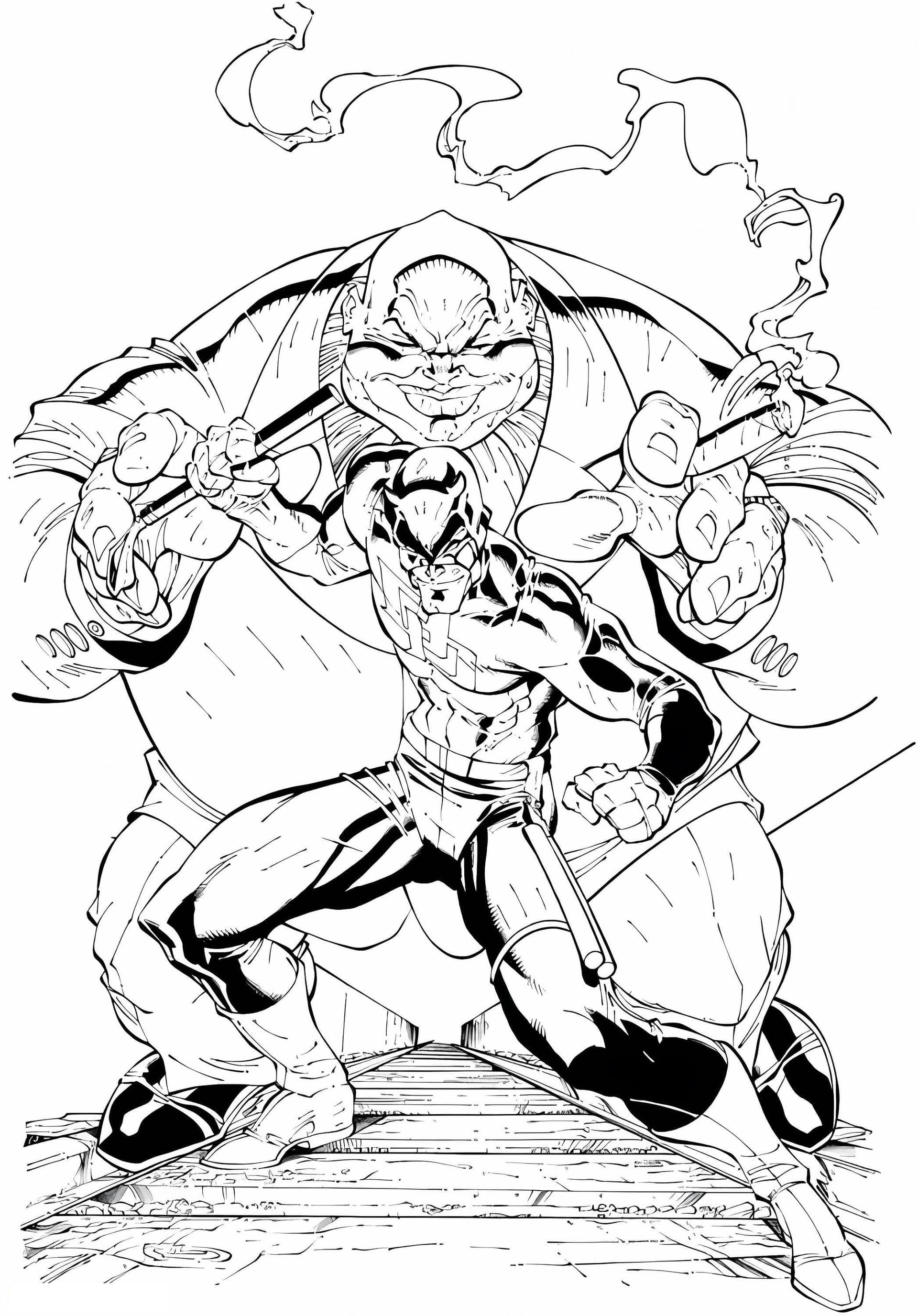 Kingpin And Daredevil
