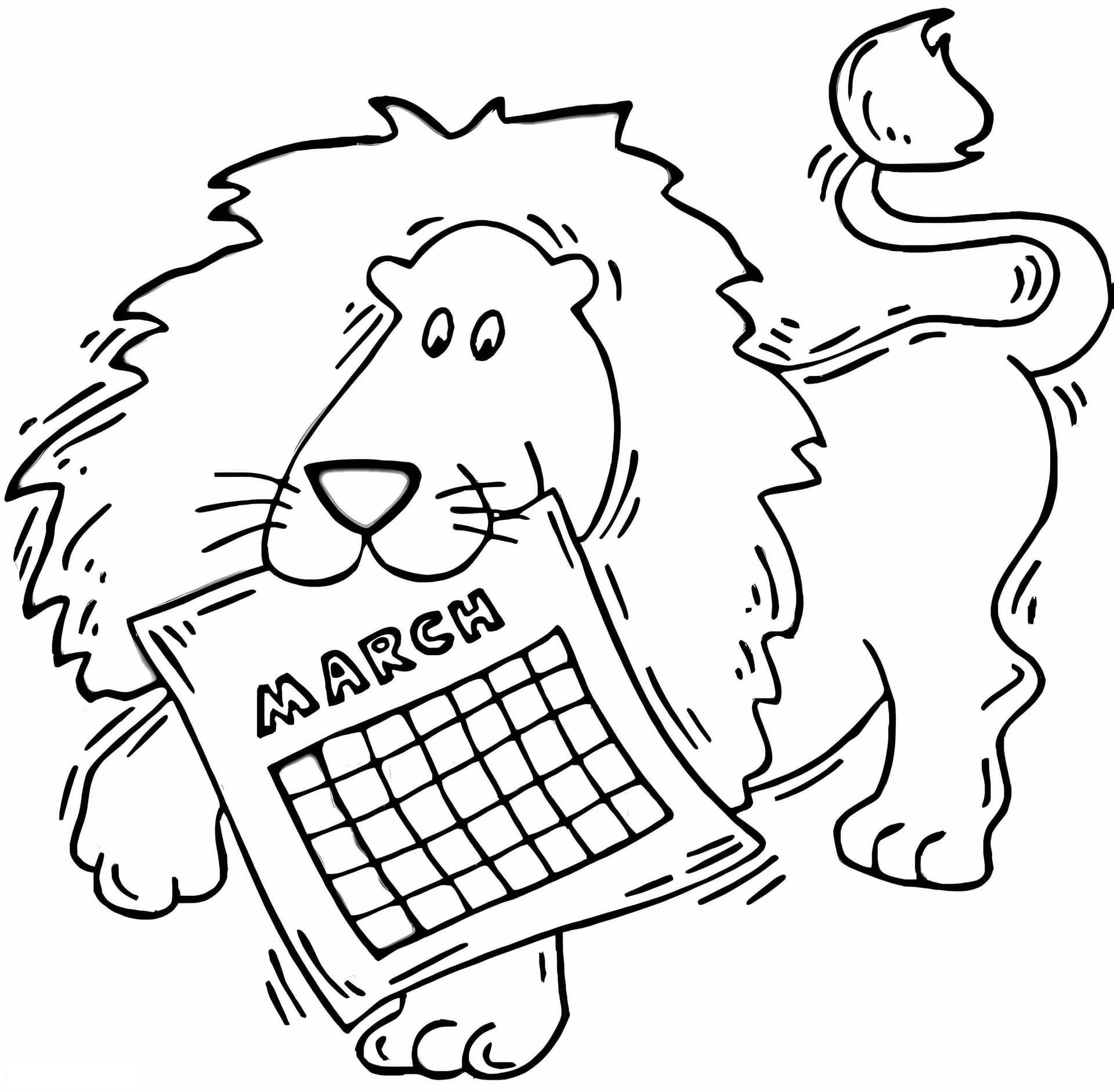 Lion And March