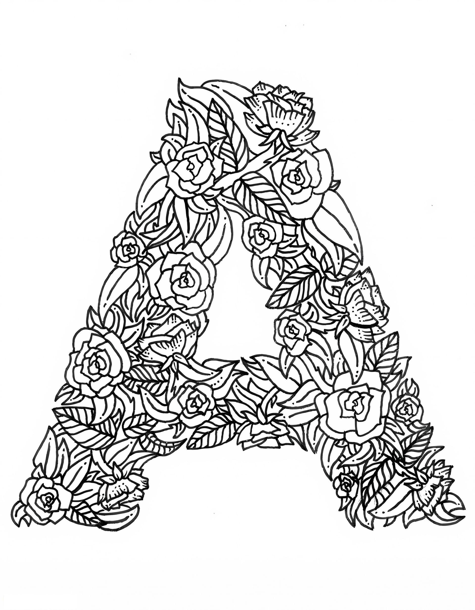 Letter A 1