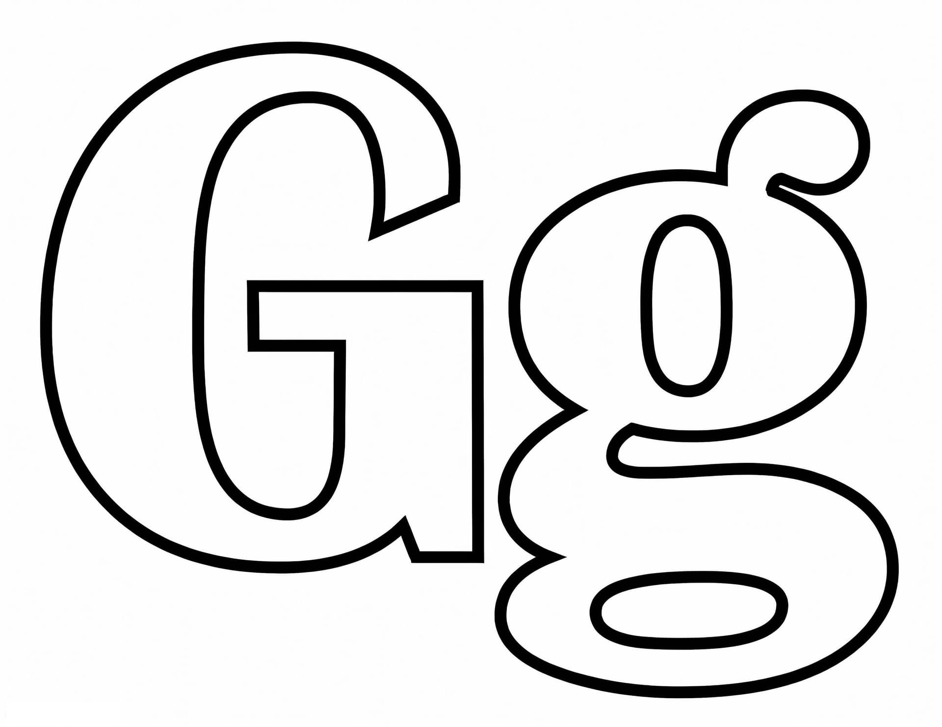 Letter G 3