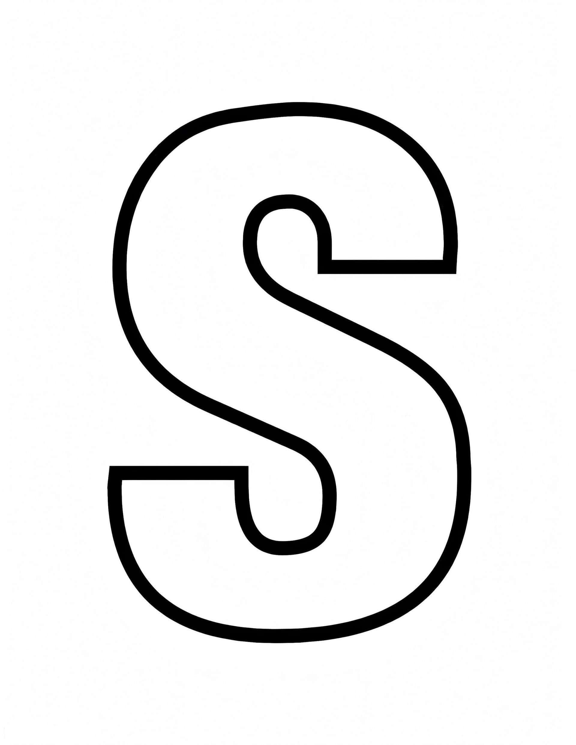 Letter S 1