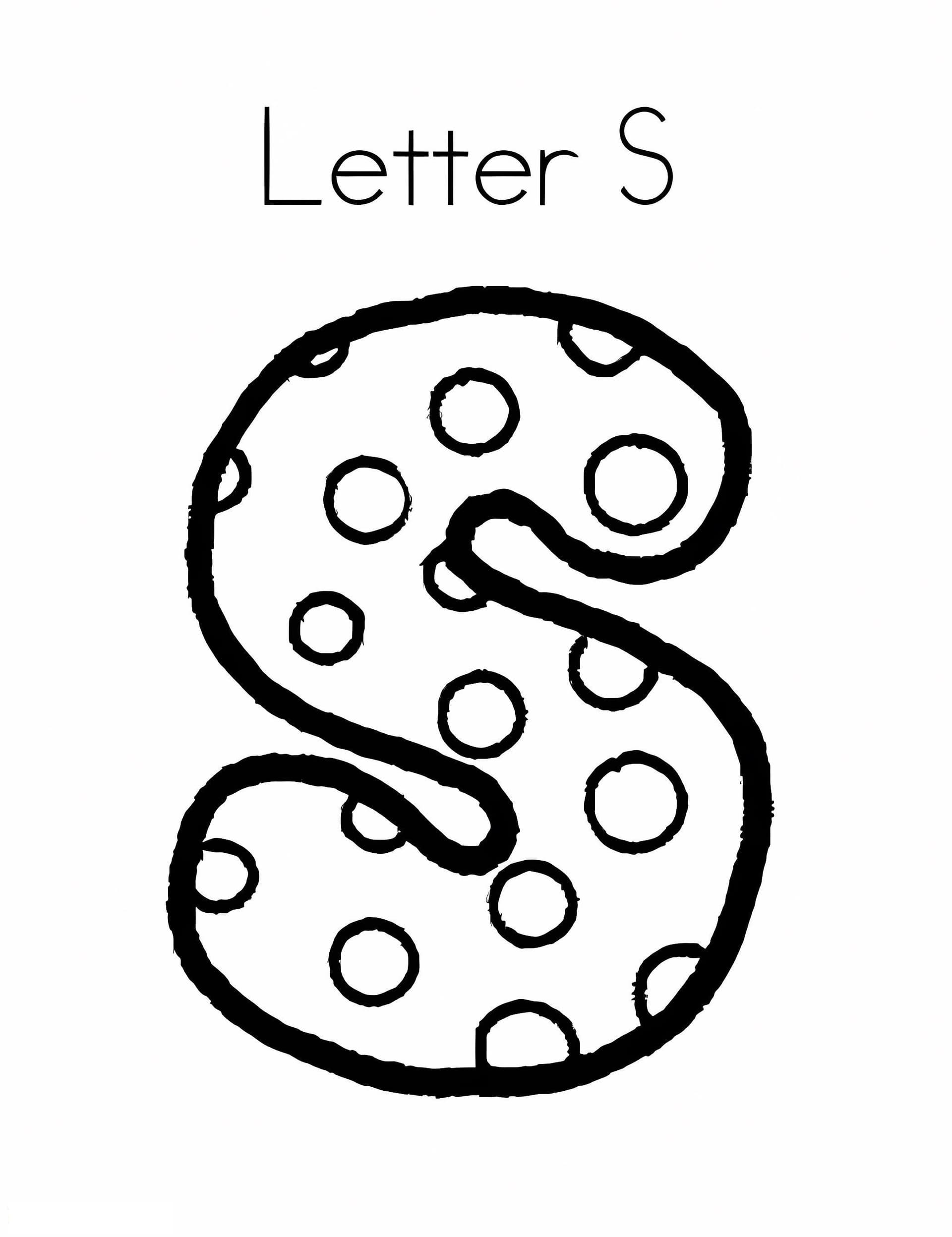 Letter S