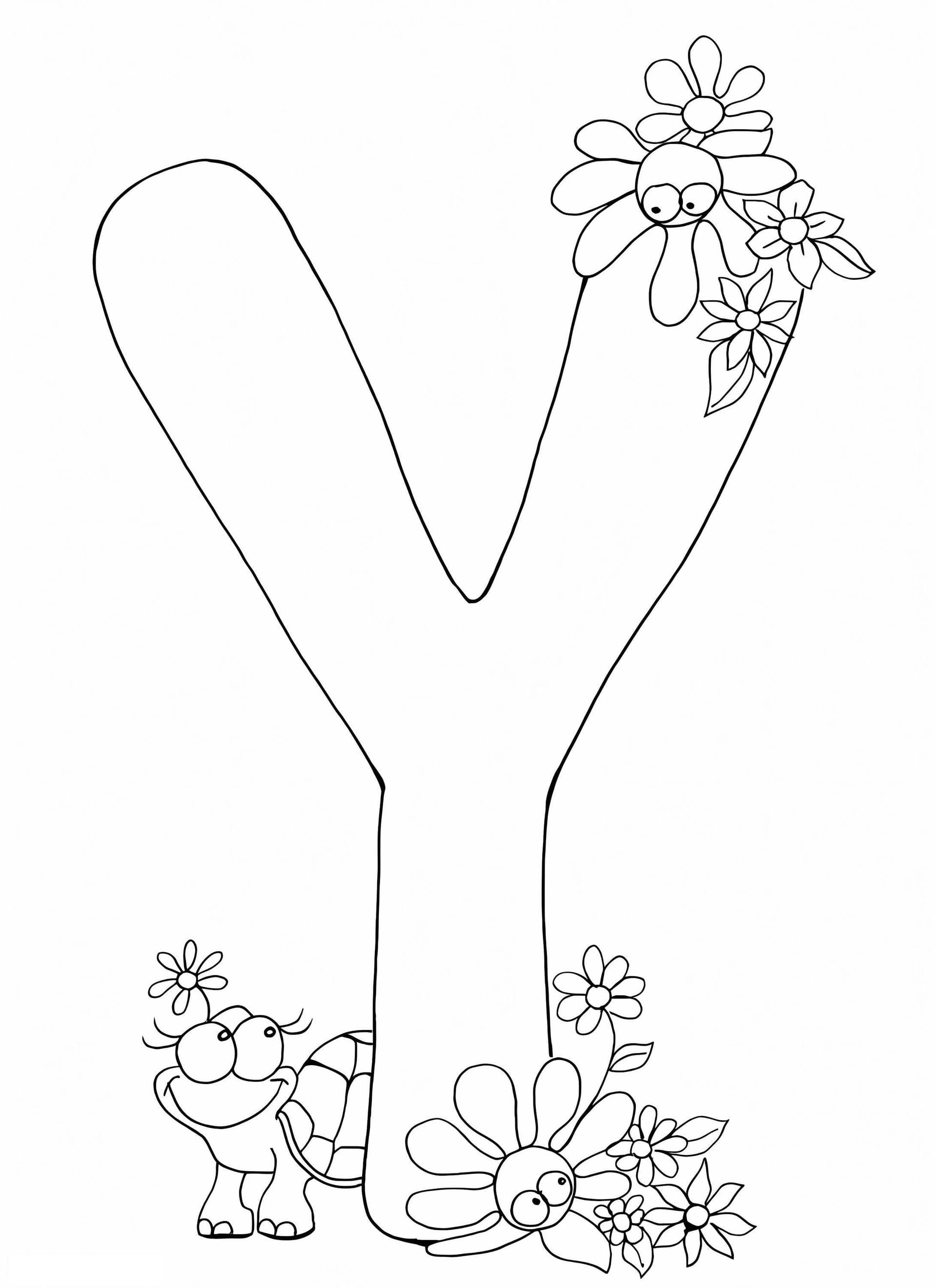 Letter Y 3
