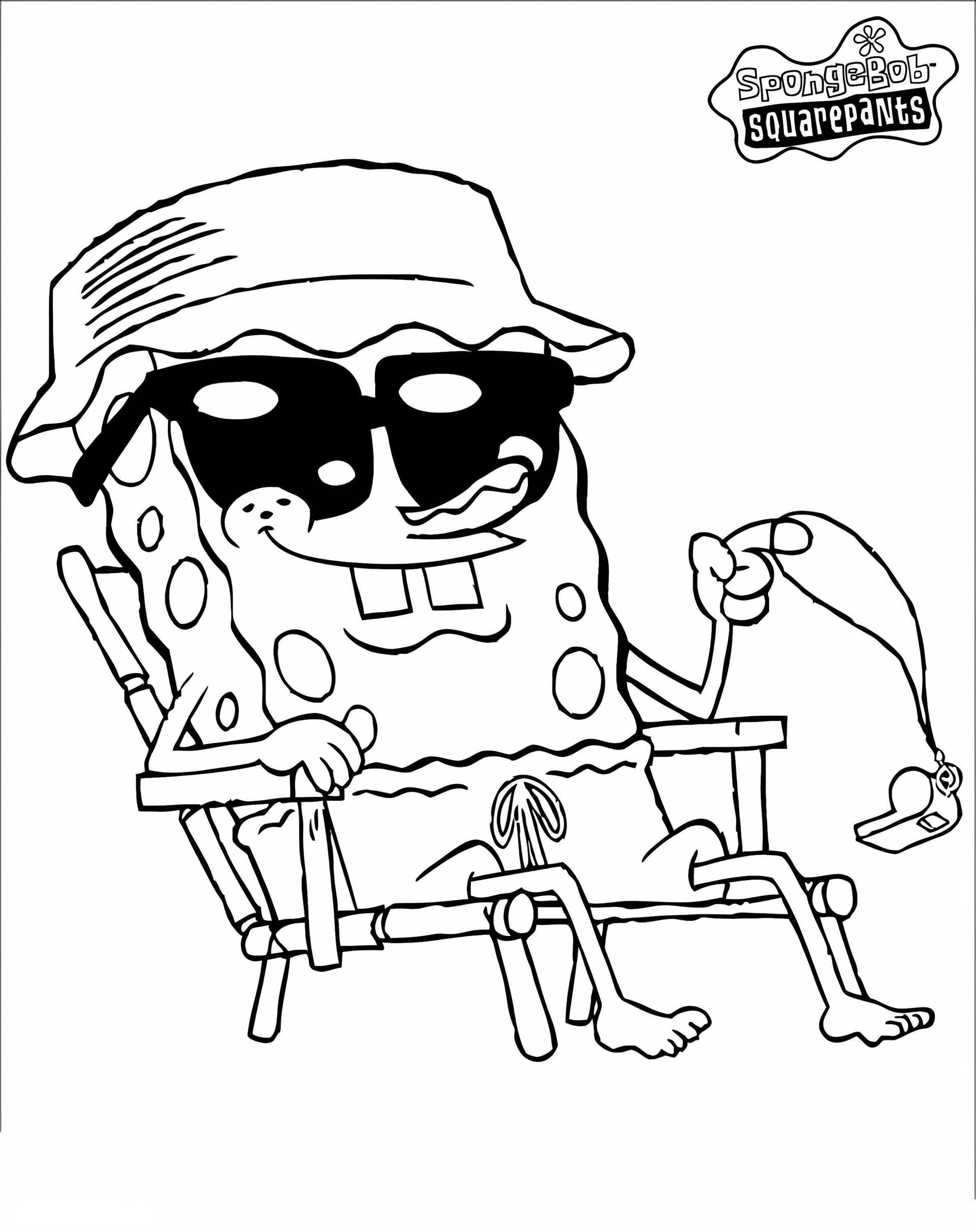 Lifeguard SpongeBob