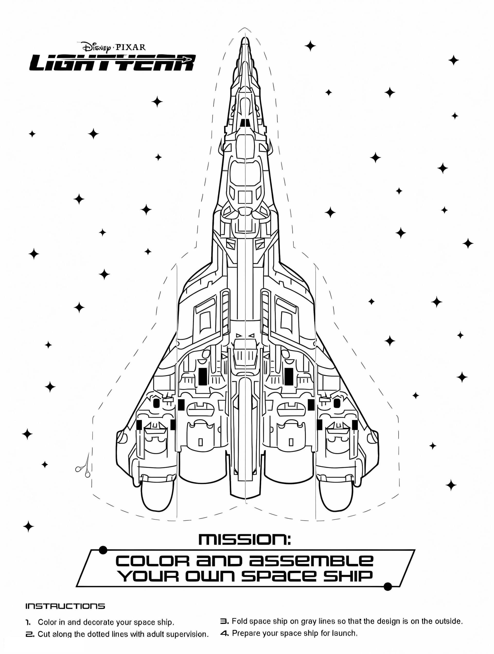 Lightyear Space Ship