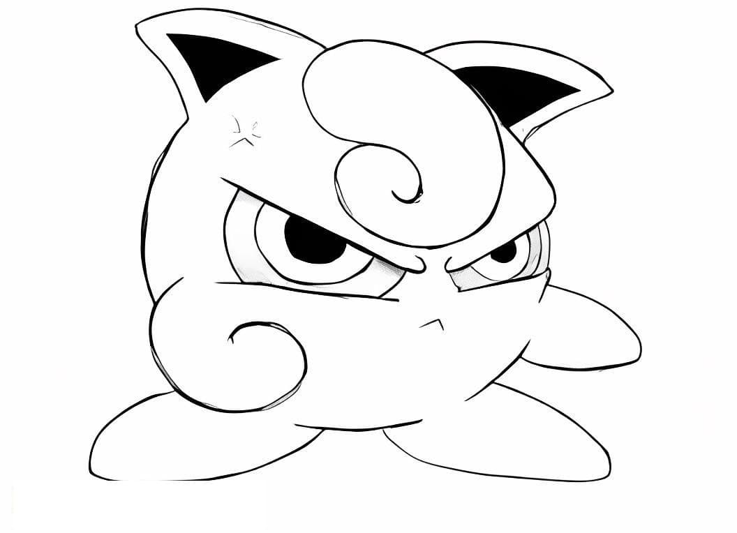 Cute Angry Jigglypuff