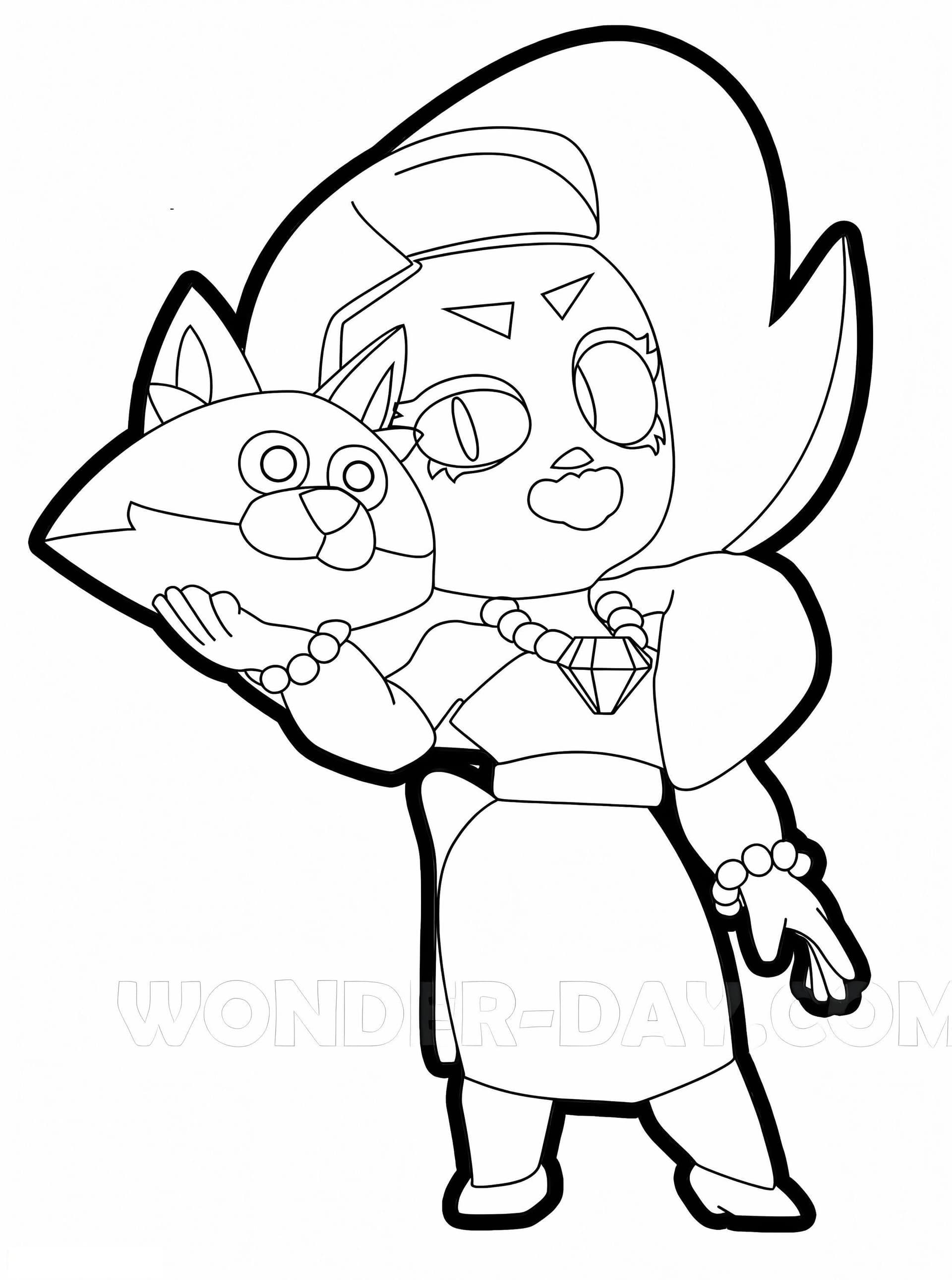 Lola From Brawl Stars