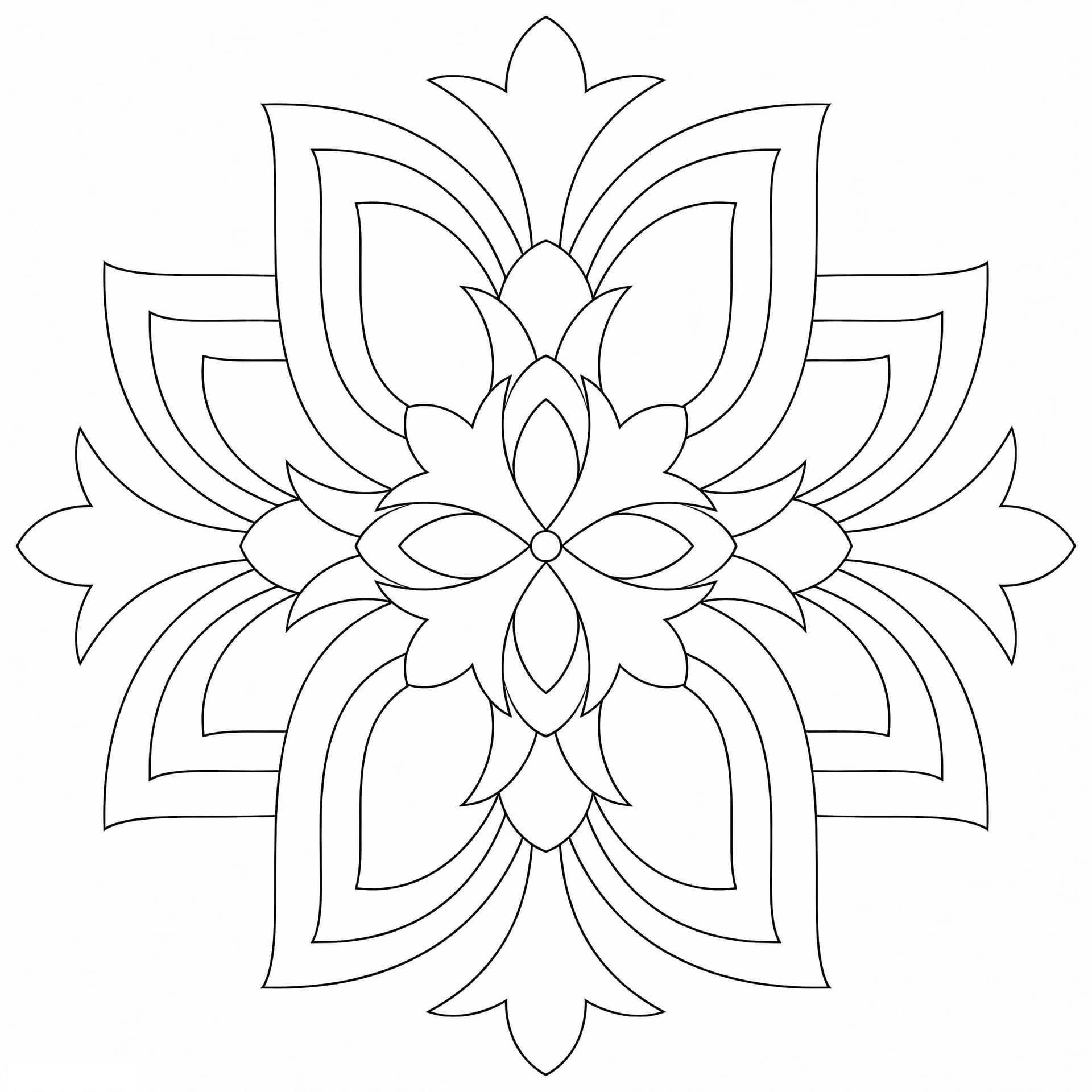 Lotus Flower Mandala