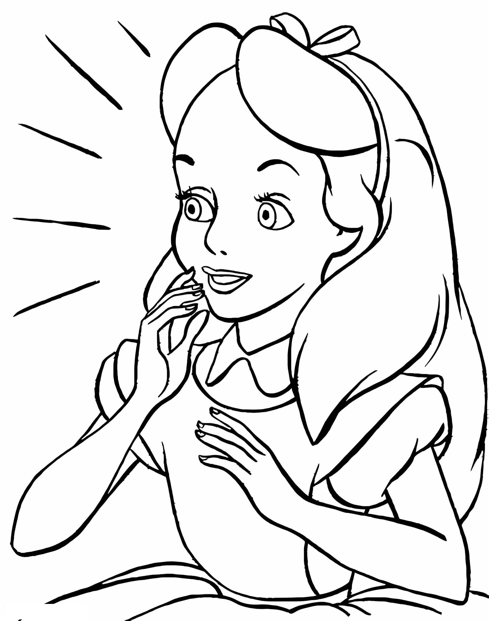Lovely Alice From Alice In Wonderland