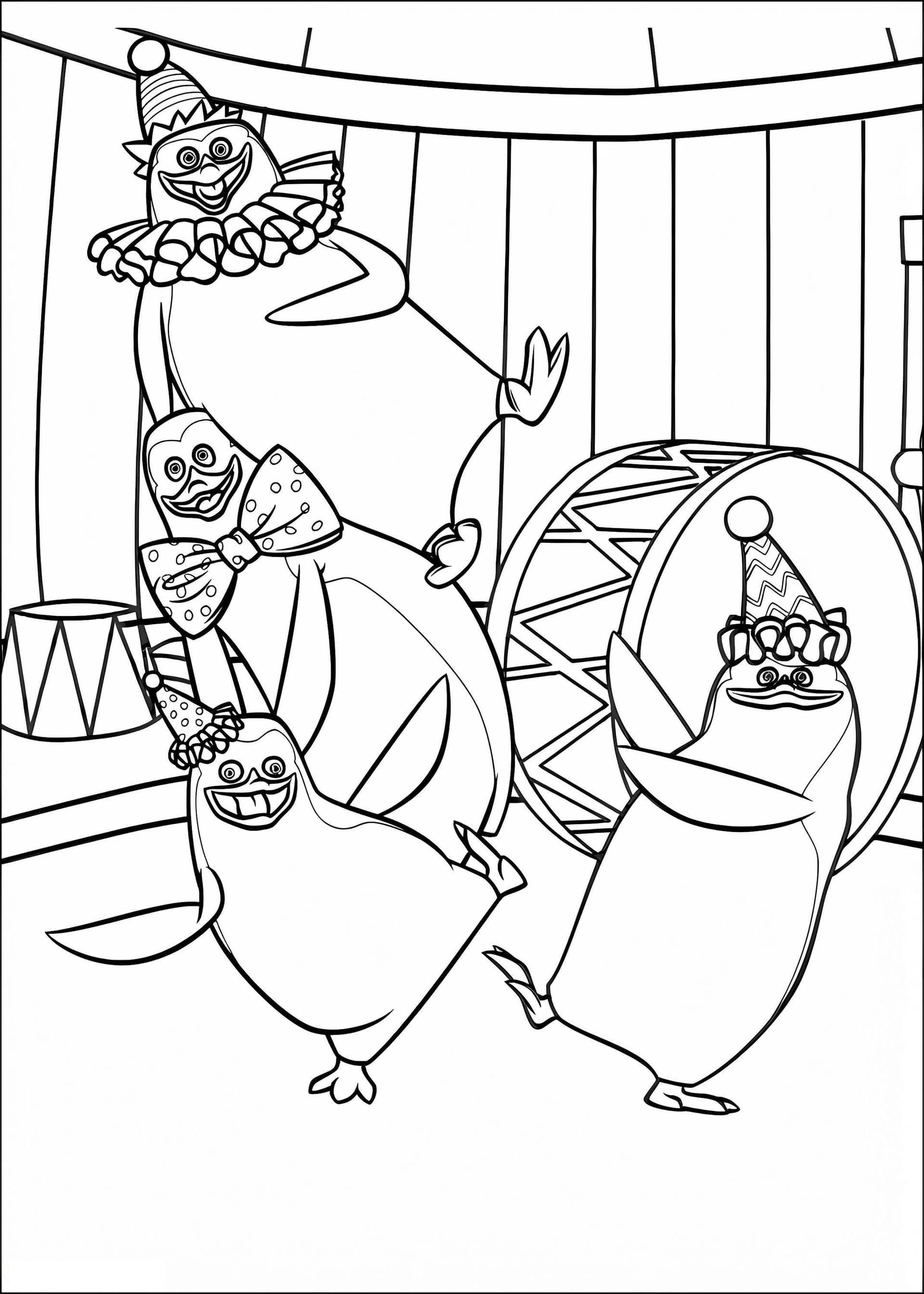 Madagascar 3 Penguins