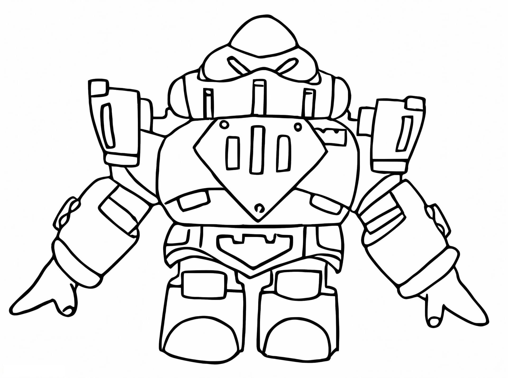 Mecha Paladin Brawl Stars 5