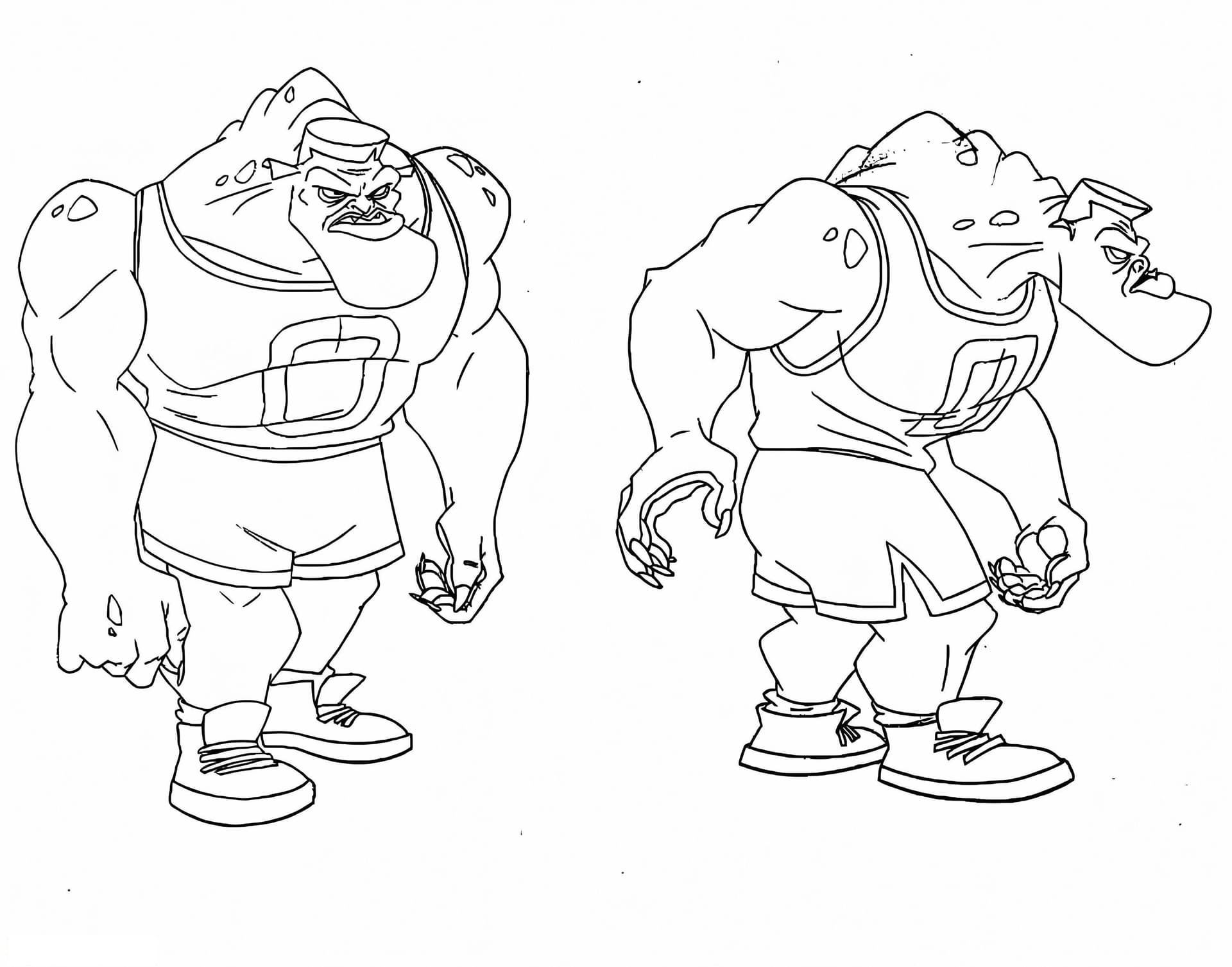 Monsters Bang Space Jam