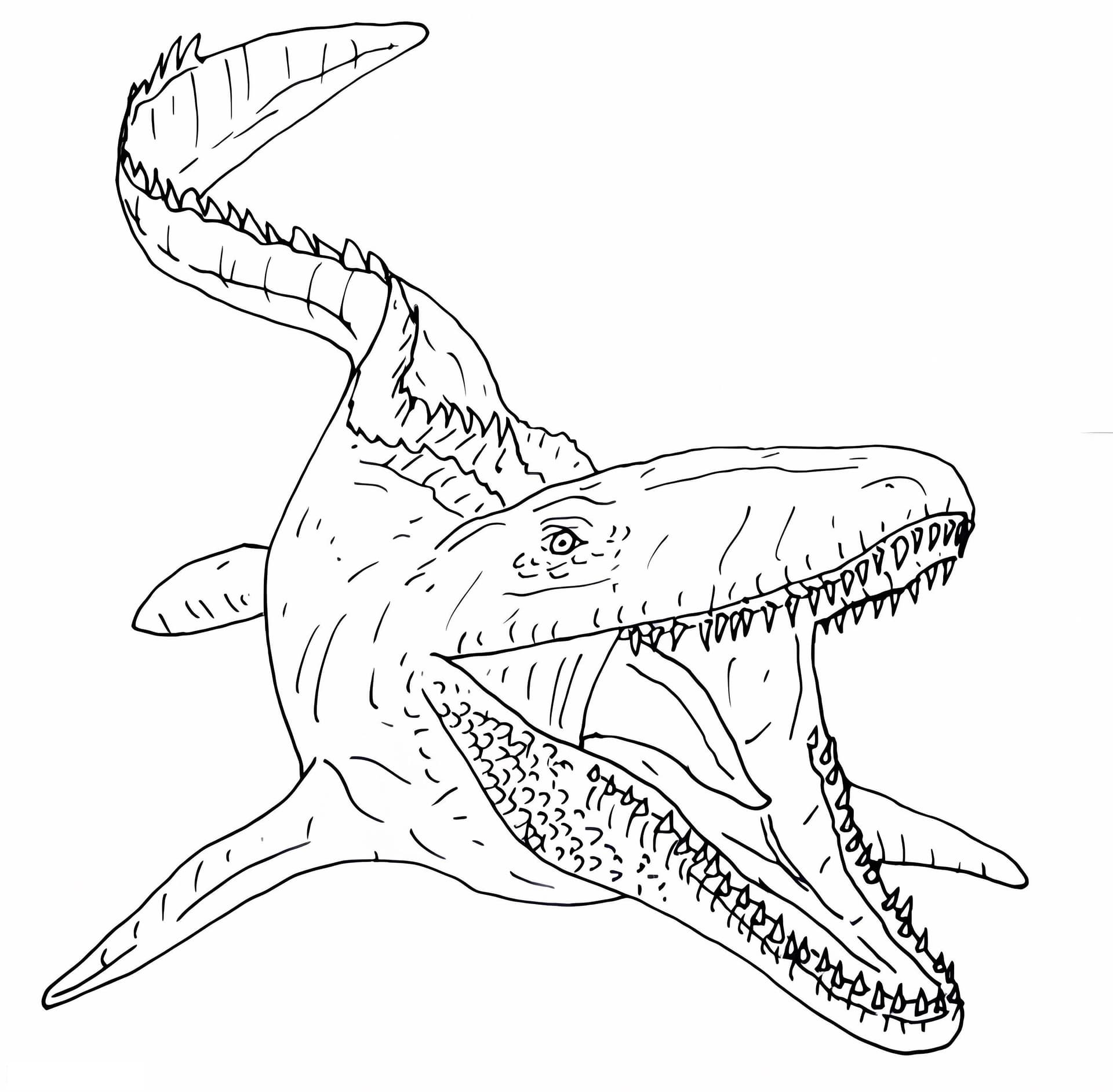 Mosasaurus Attacks
