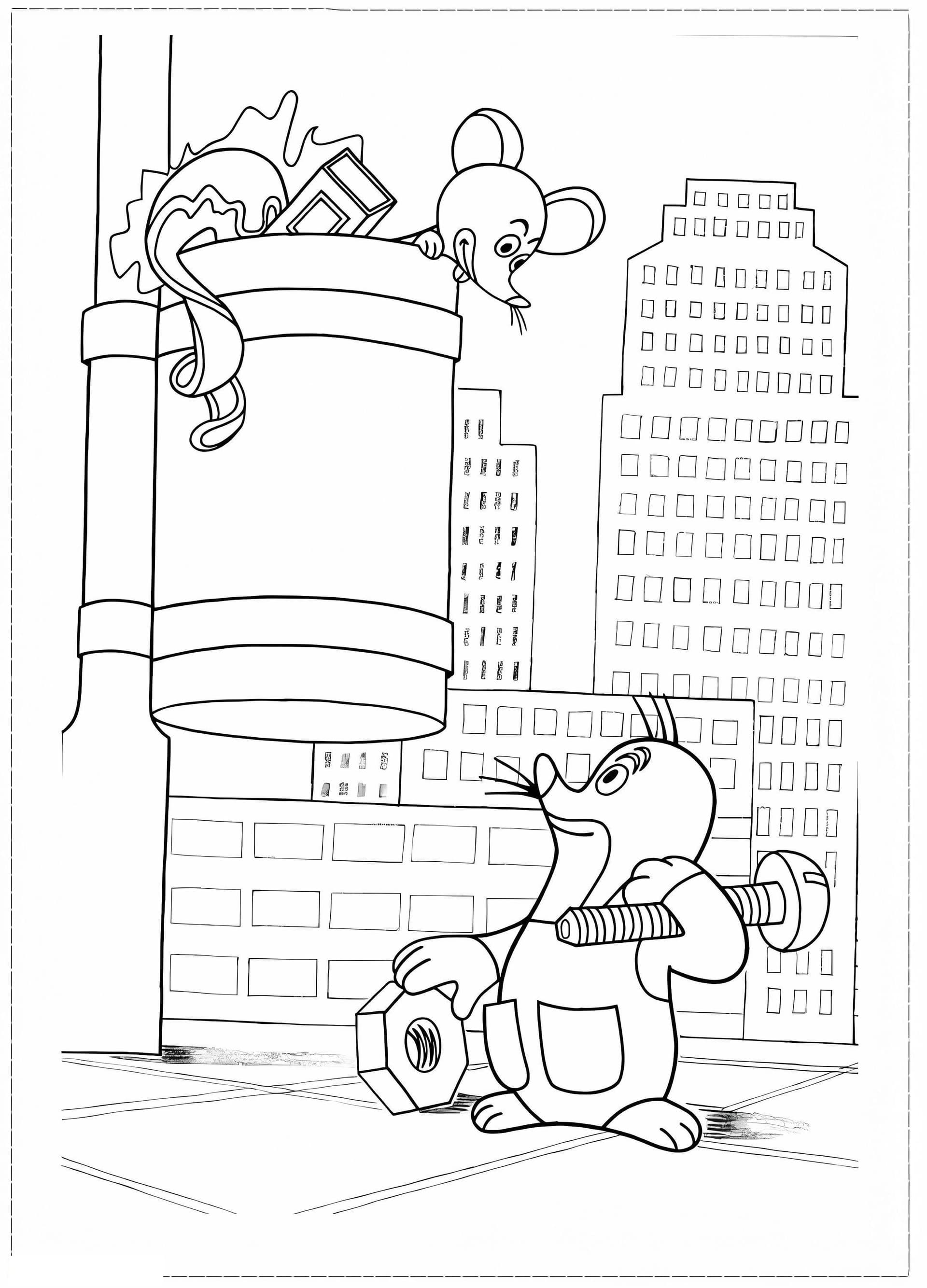 Mouse And Krtek