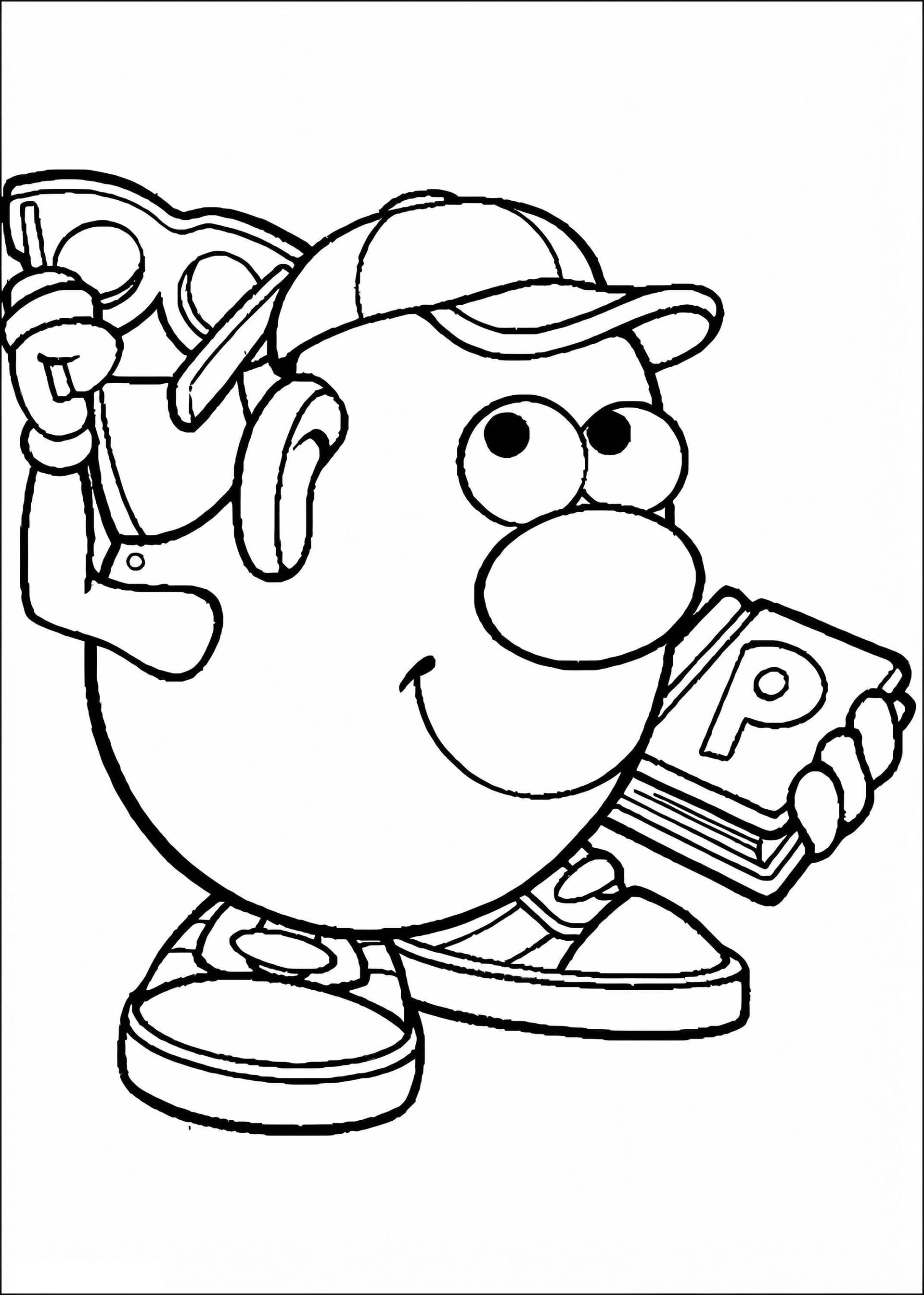 Mr. Potato Head Free Printable