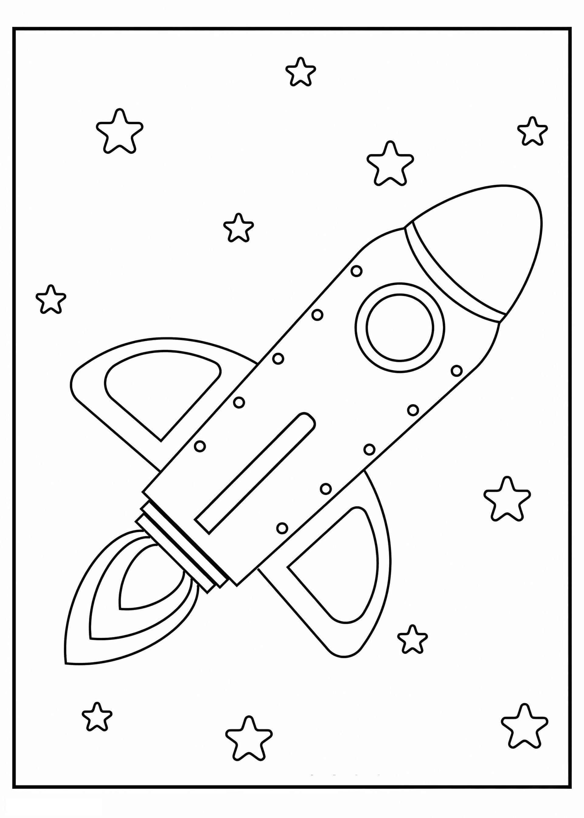 Spaceship And Star
