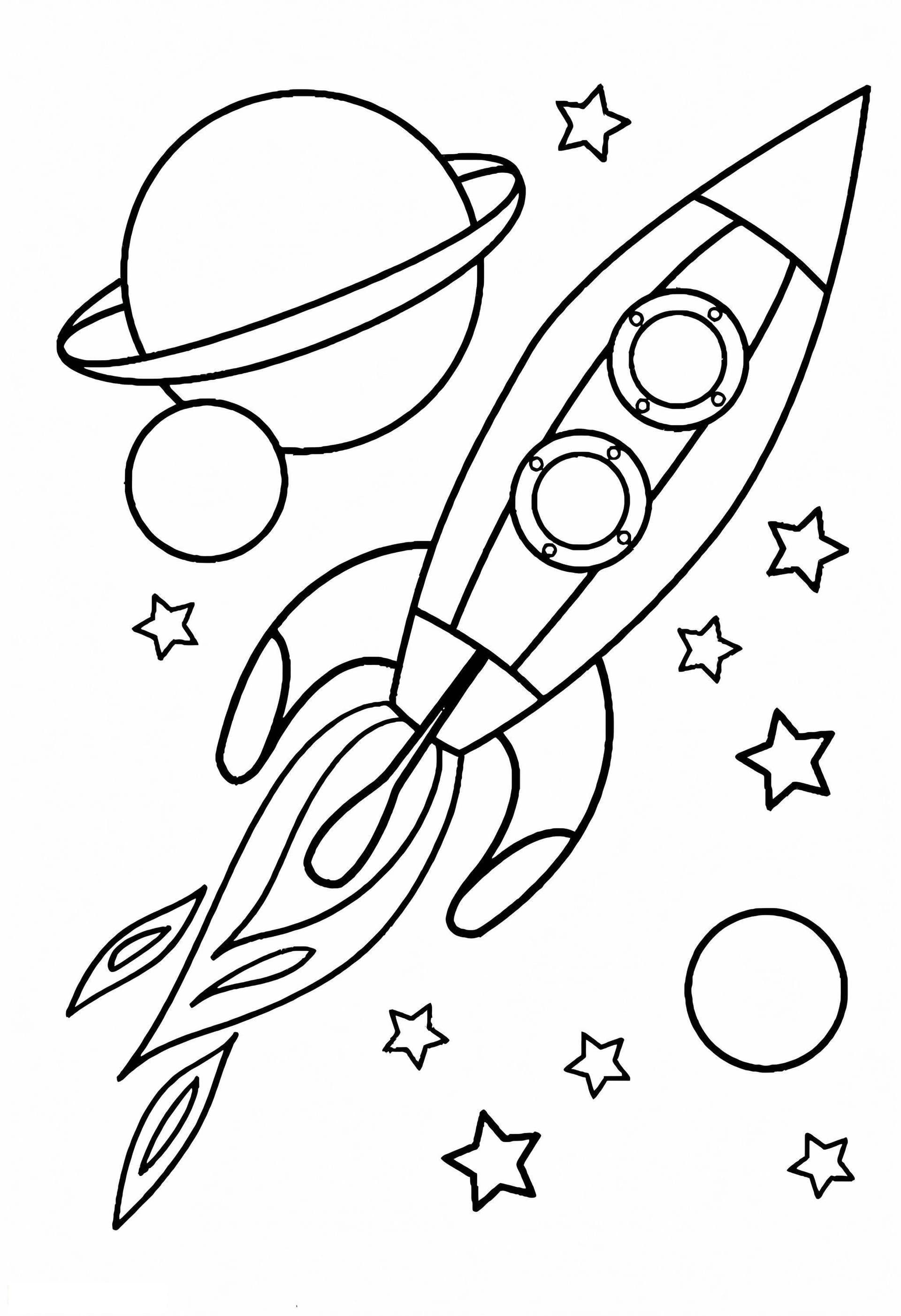 Basic And Planet Spaceship