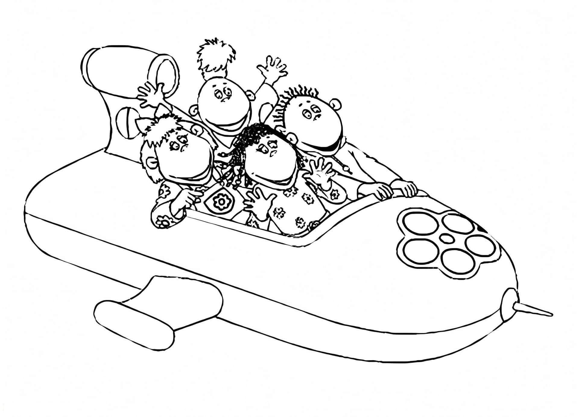 Tweenies Ride Spaceship