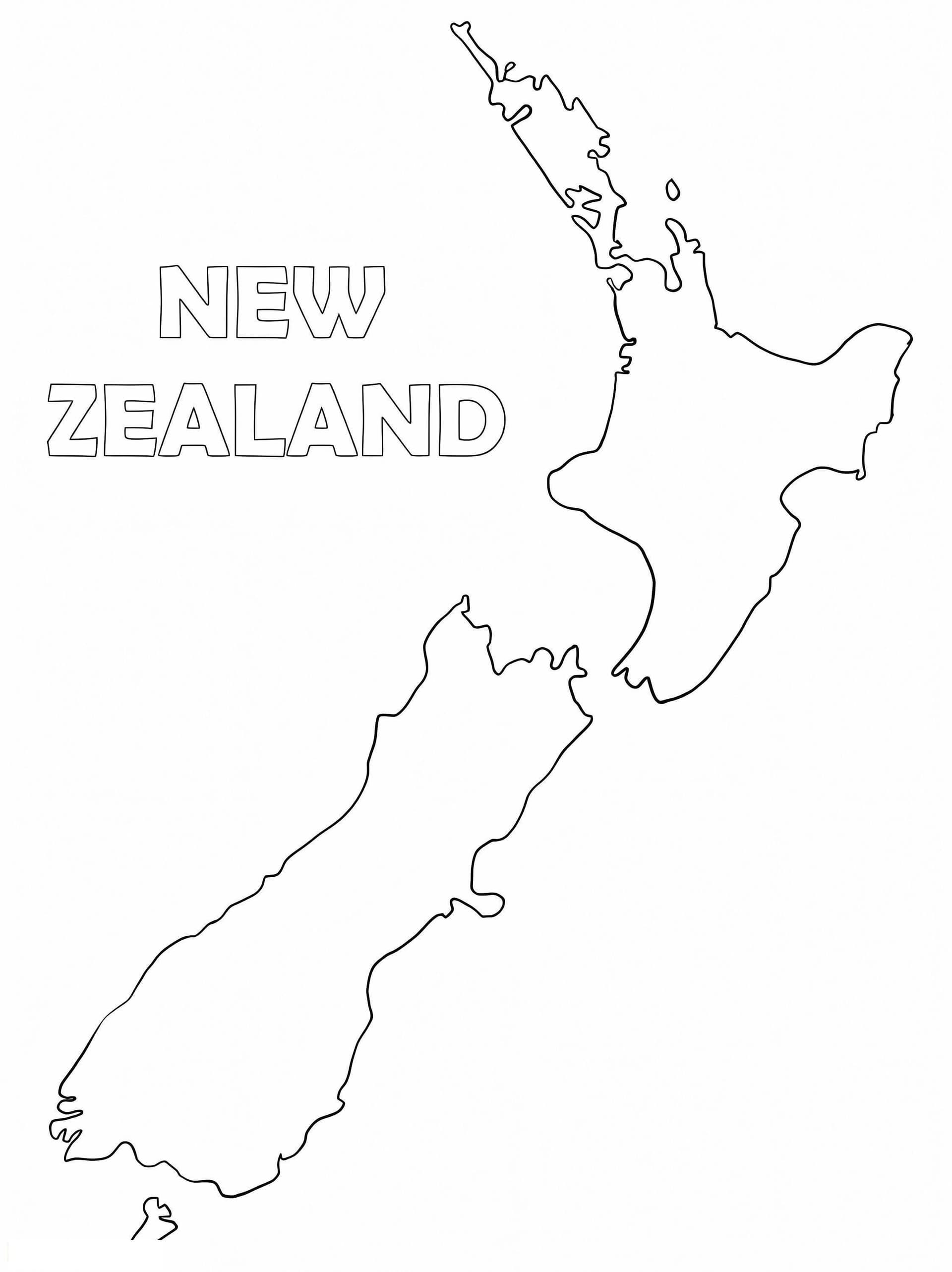 New Zealand Map 1