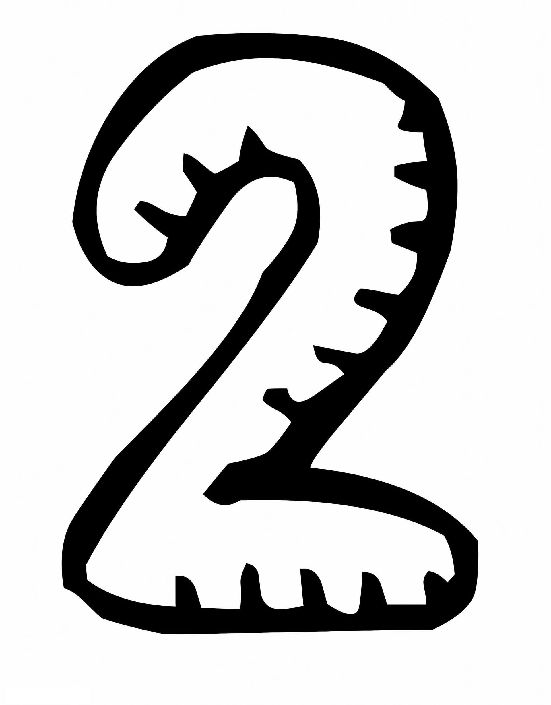 Number 2 For Kids