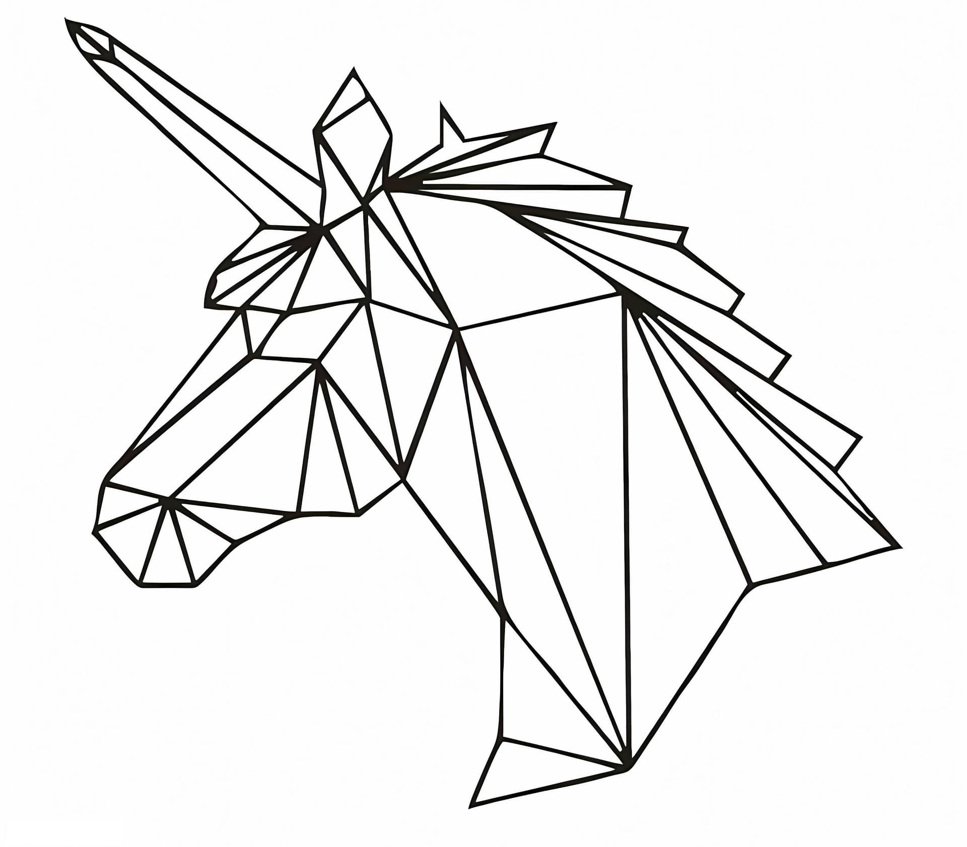 Origami Unicorn
