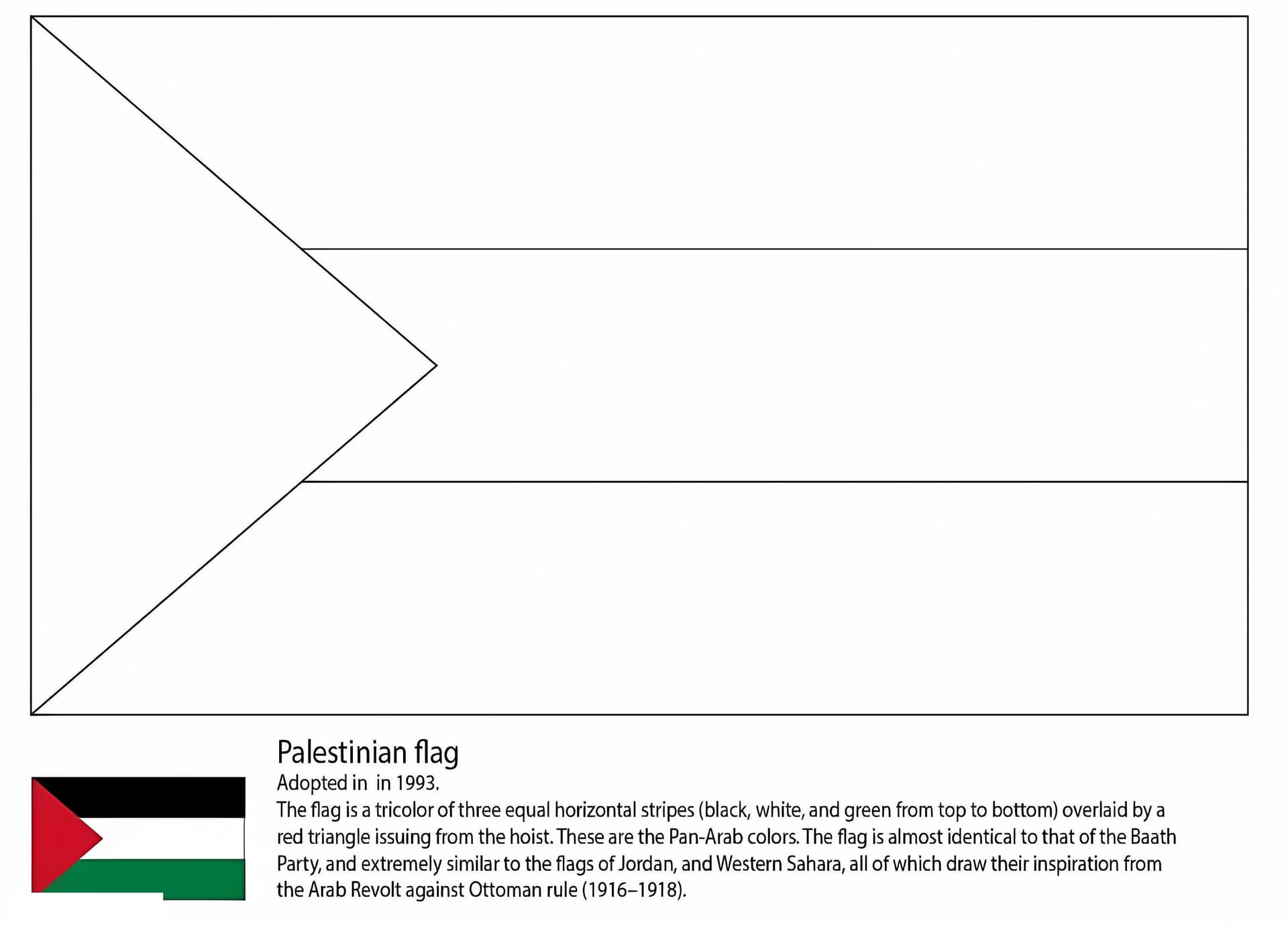 Palestine Flag