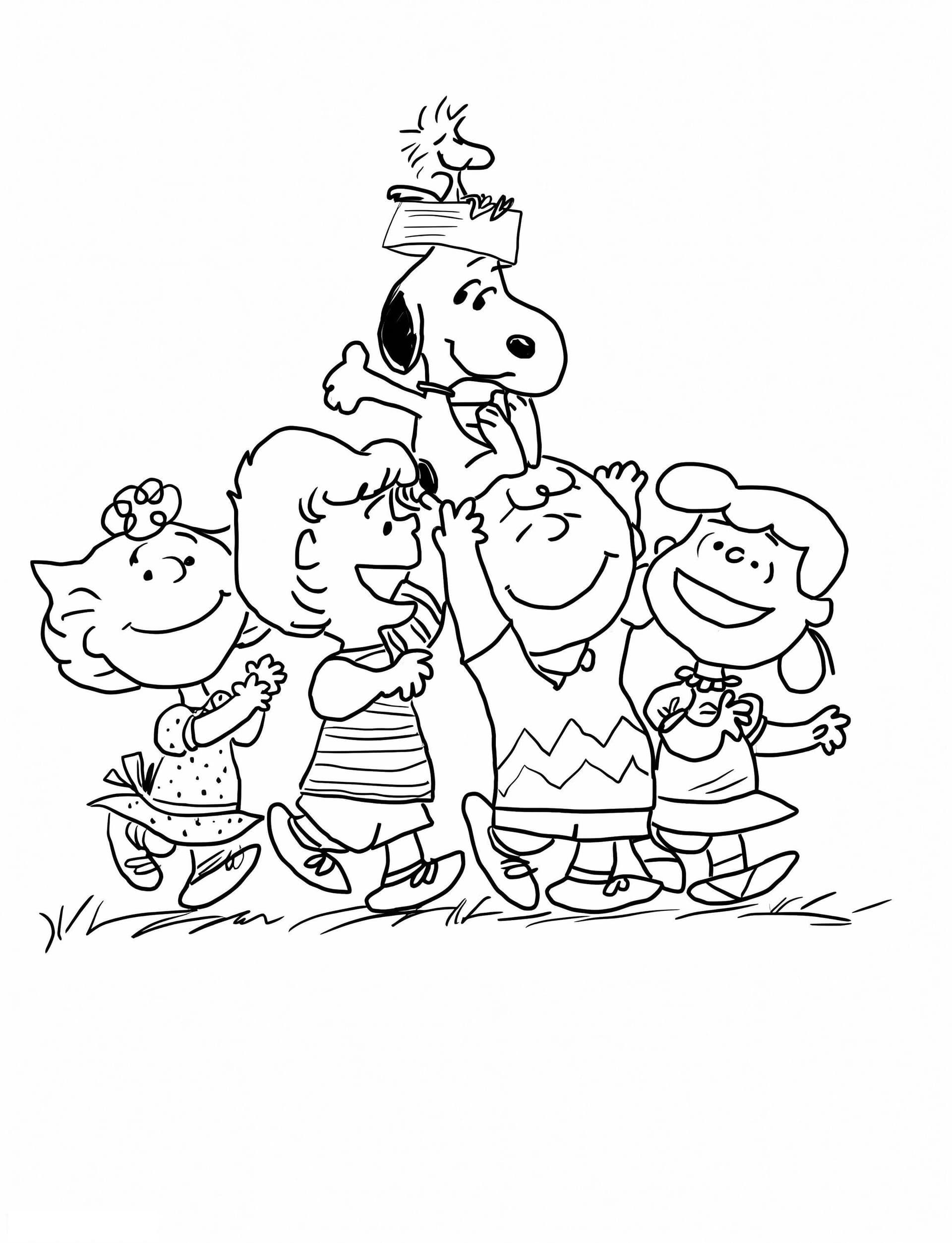 Funny Peanuts Gang