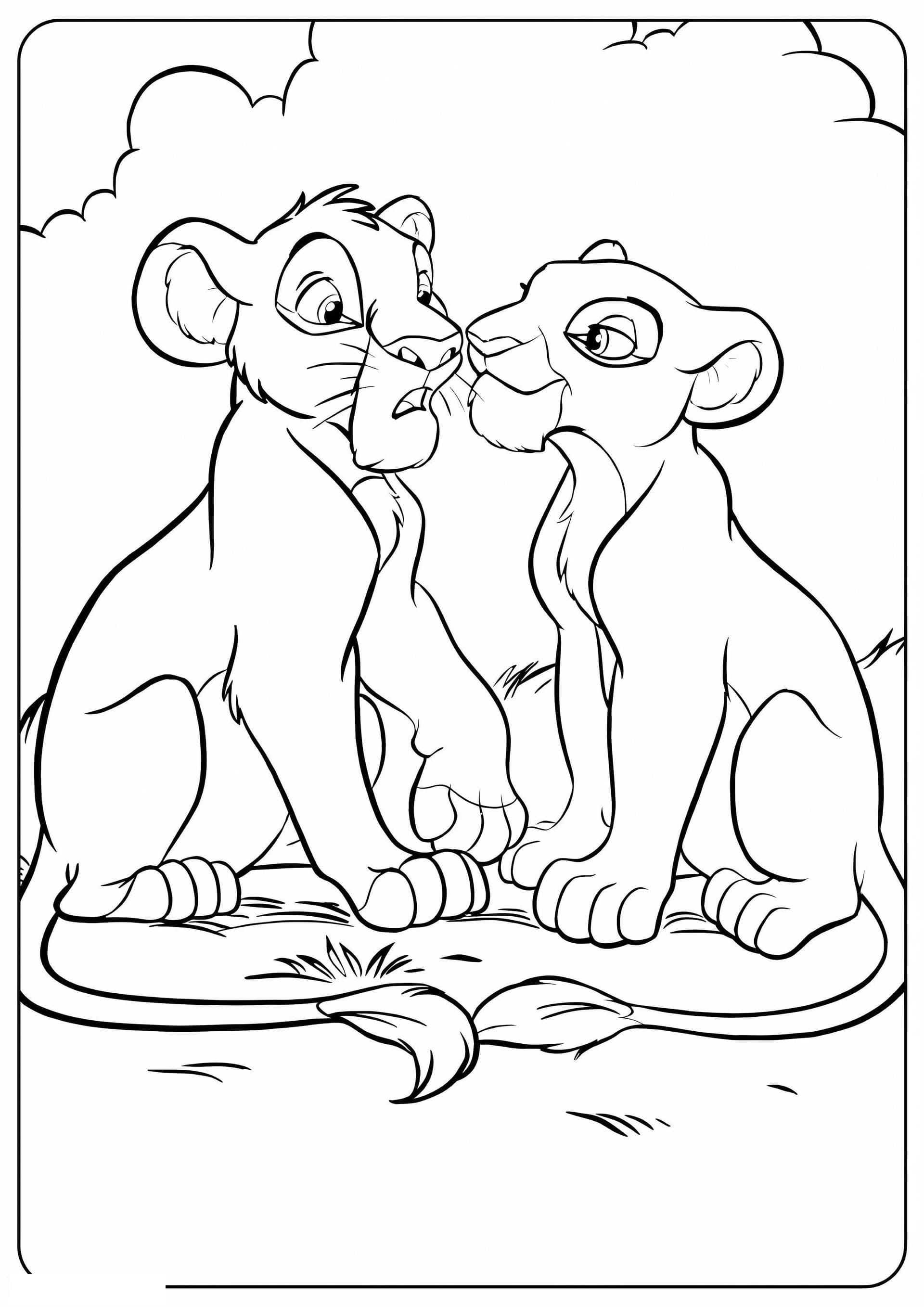 Simba And Nala Couple