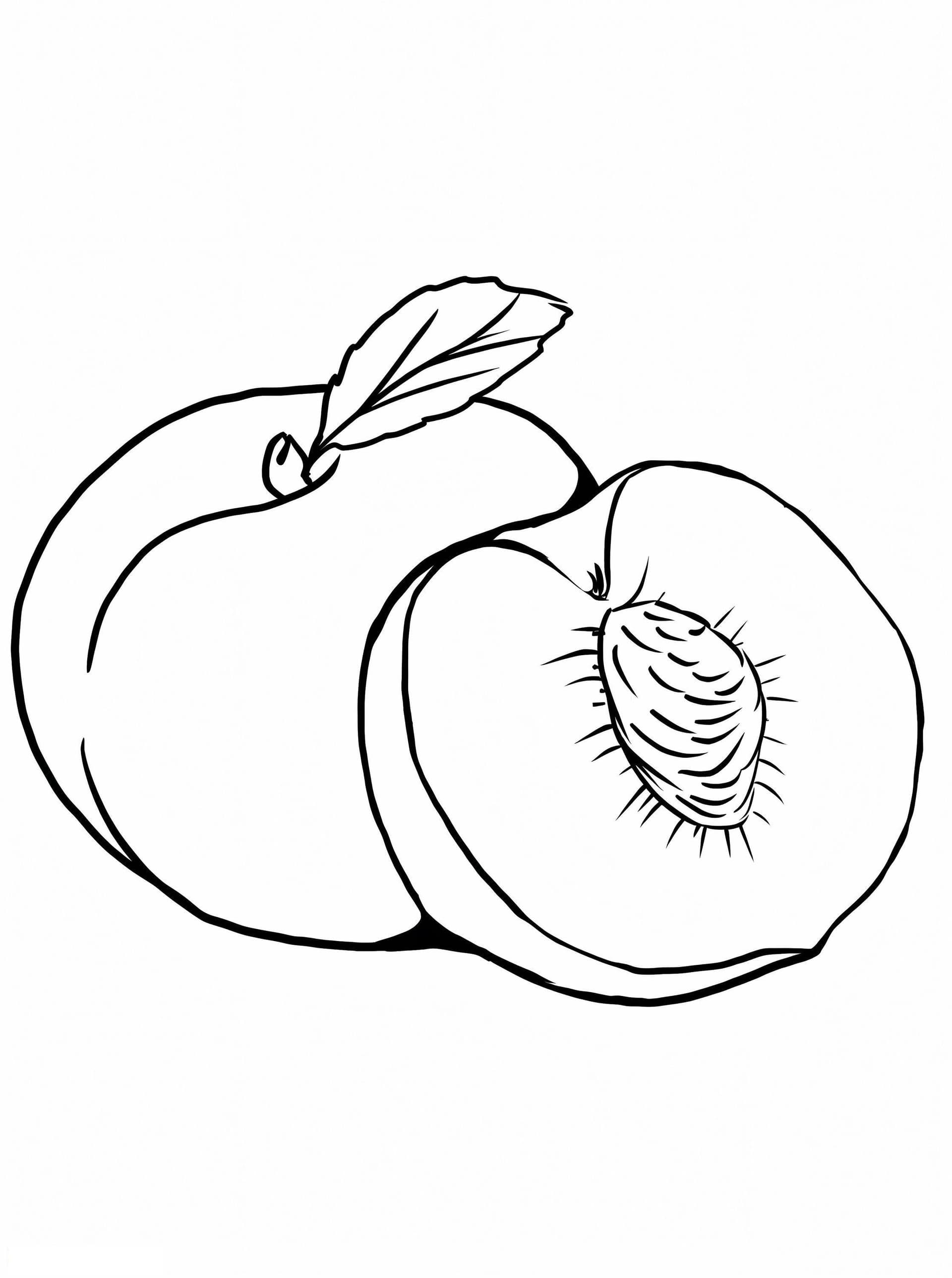 Peach And A Half