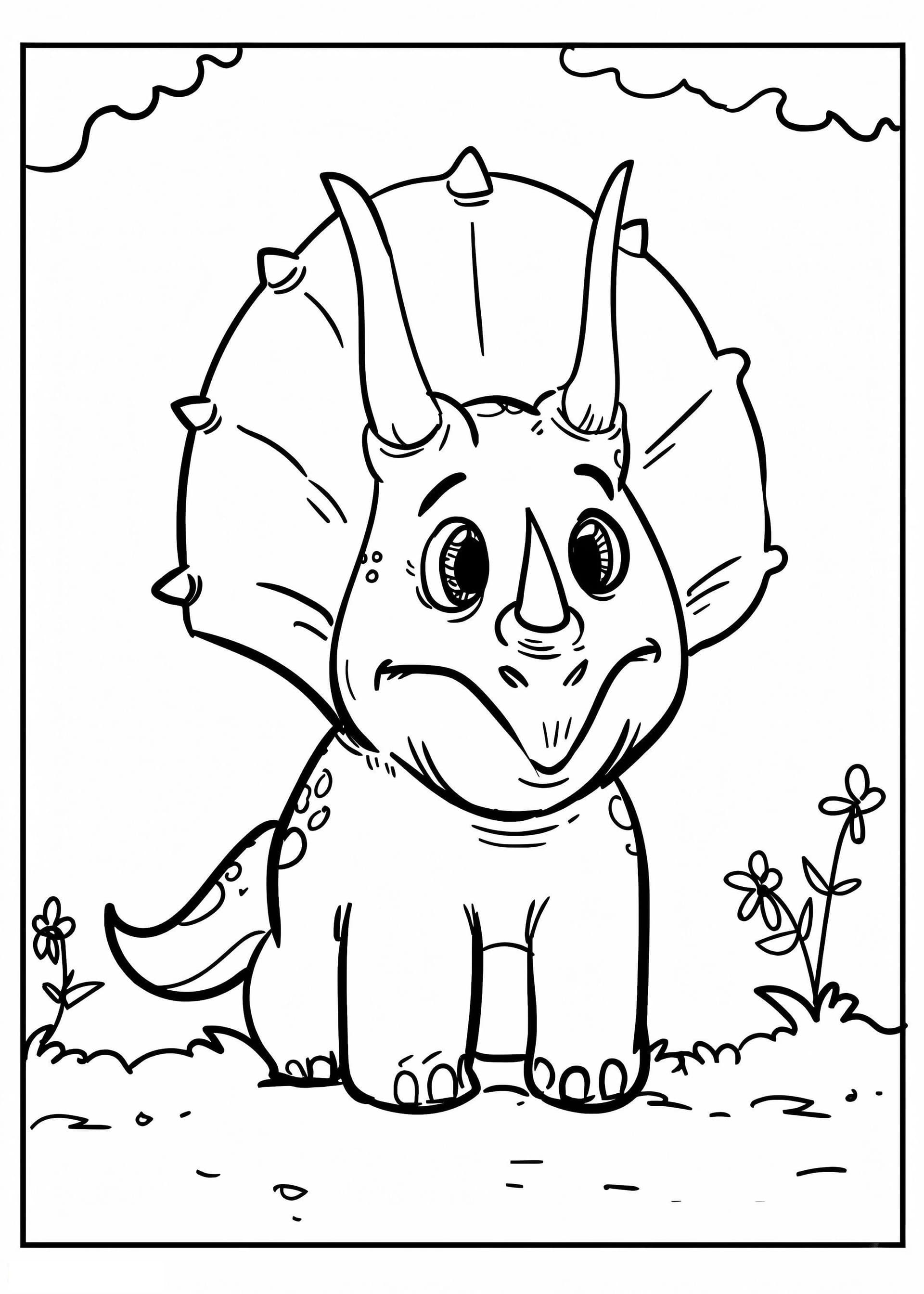 Pie'S Little Triceratop